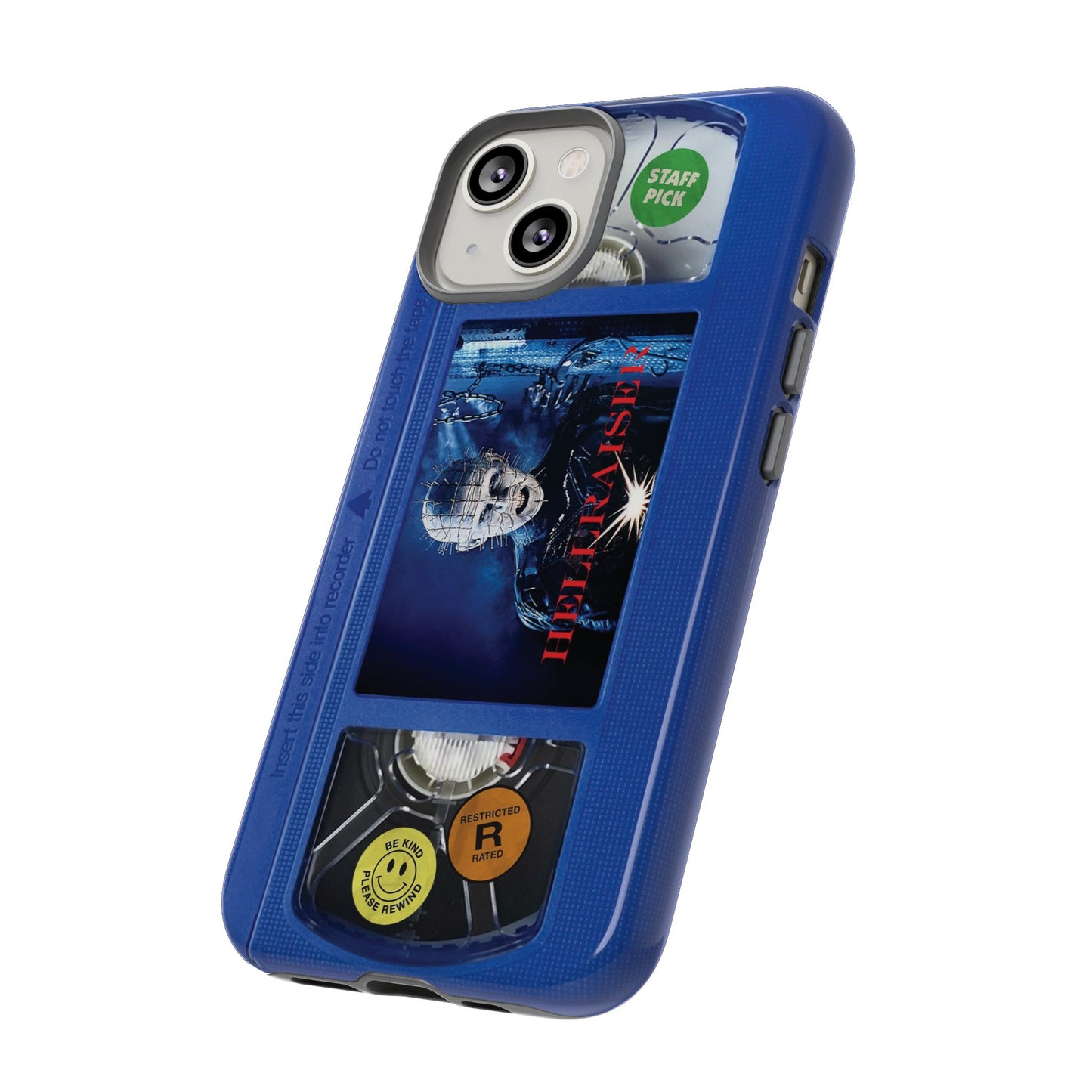 Hellraiser Blue Limited Edition Impact Resistant VHS Phone Case