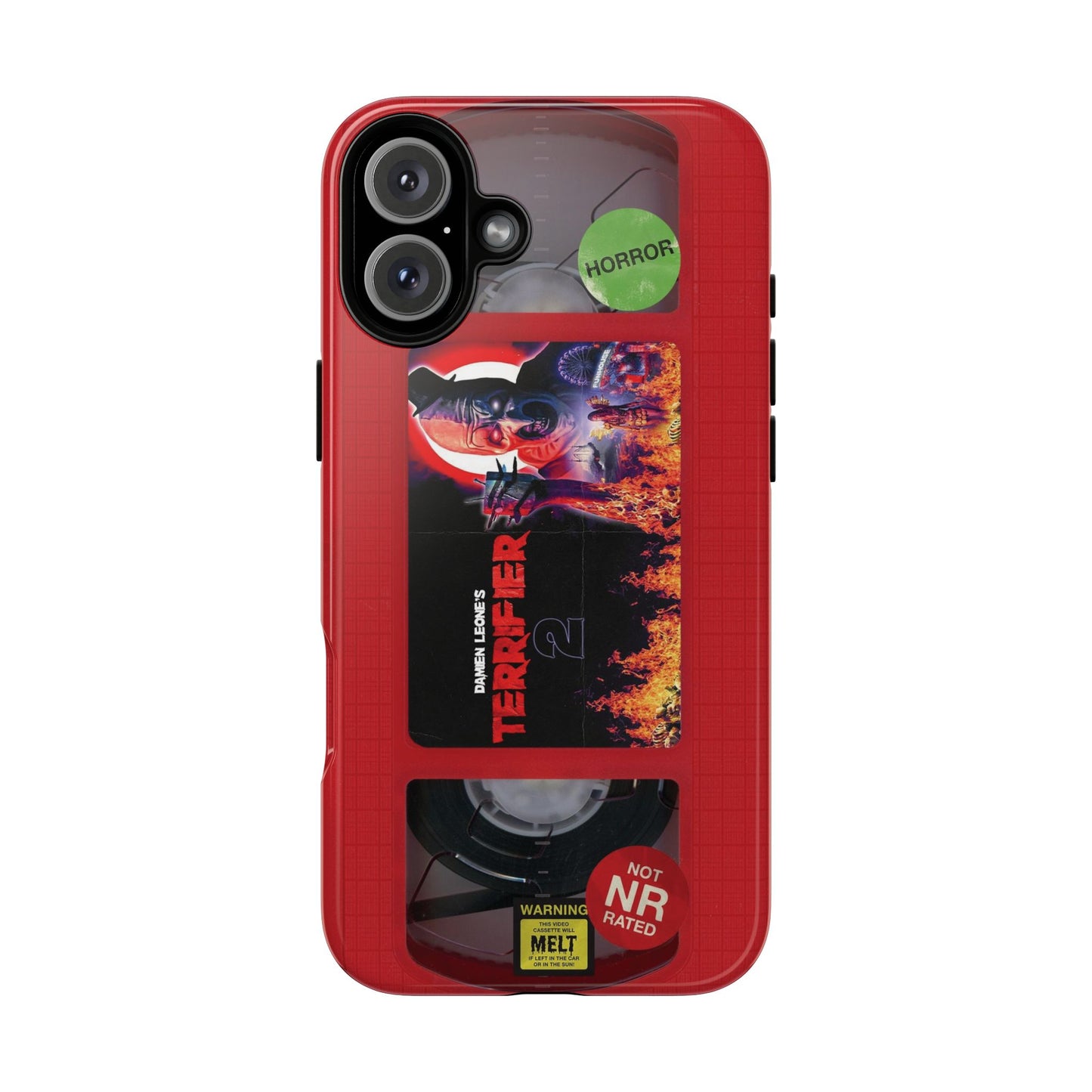 Art 2 Red Edition Impact Resistant VHS Phone Case