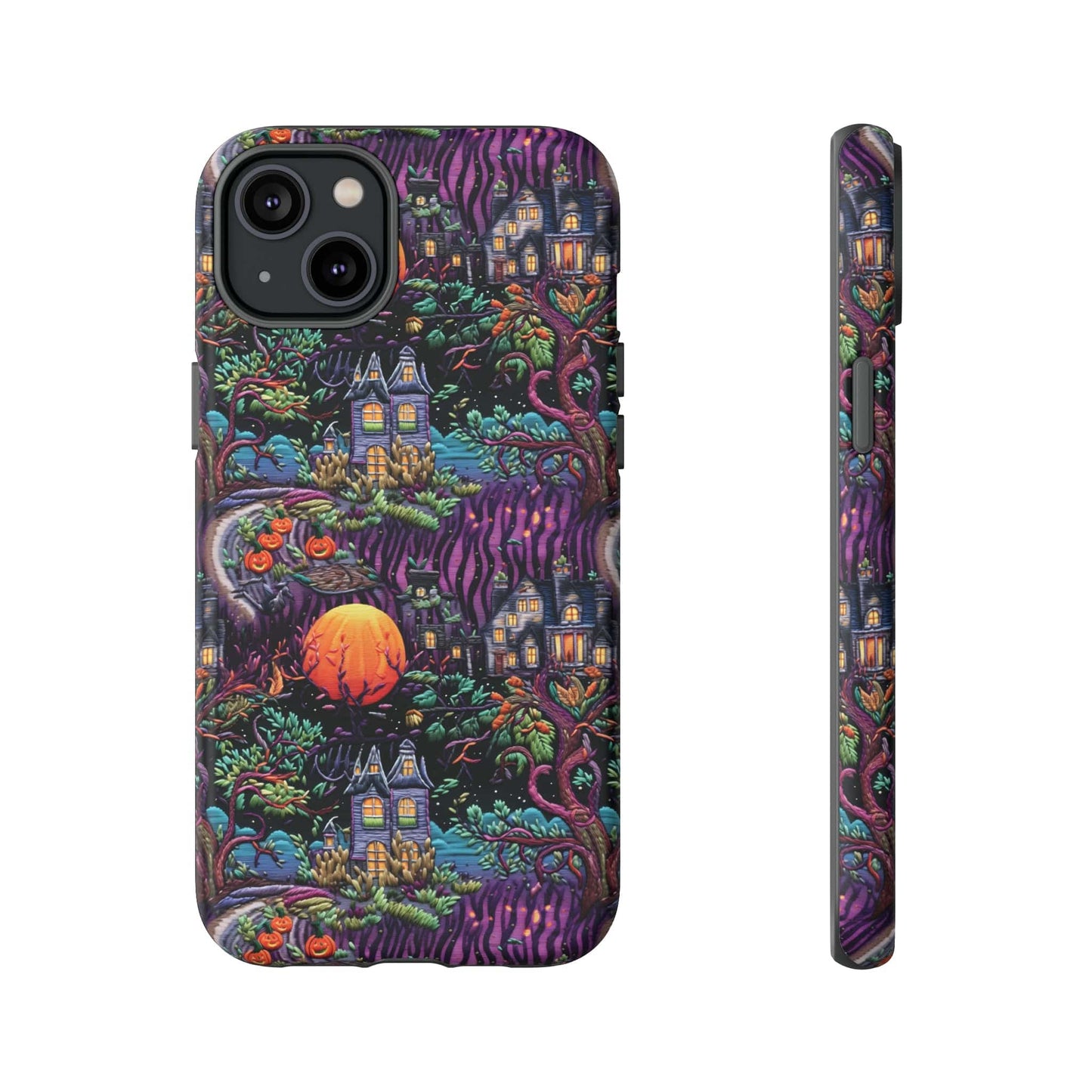 Spooky House Impact Resistant Phone Case