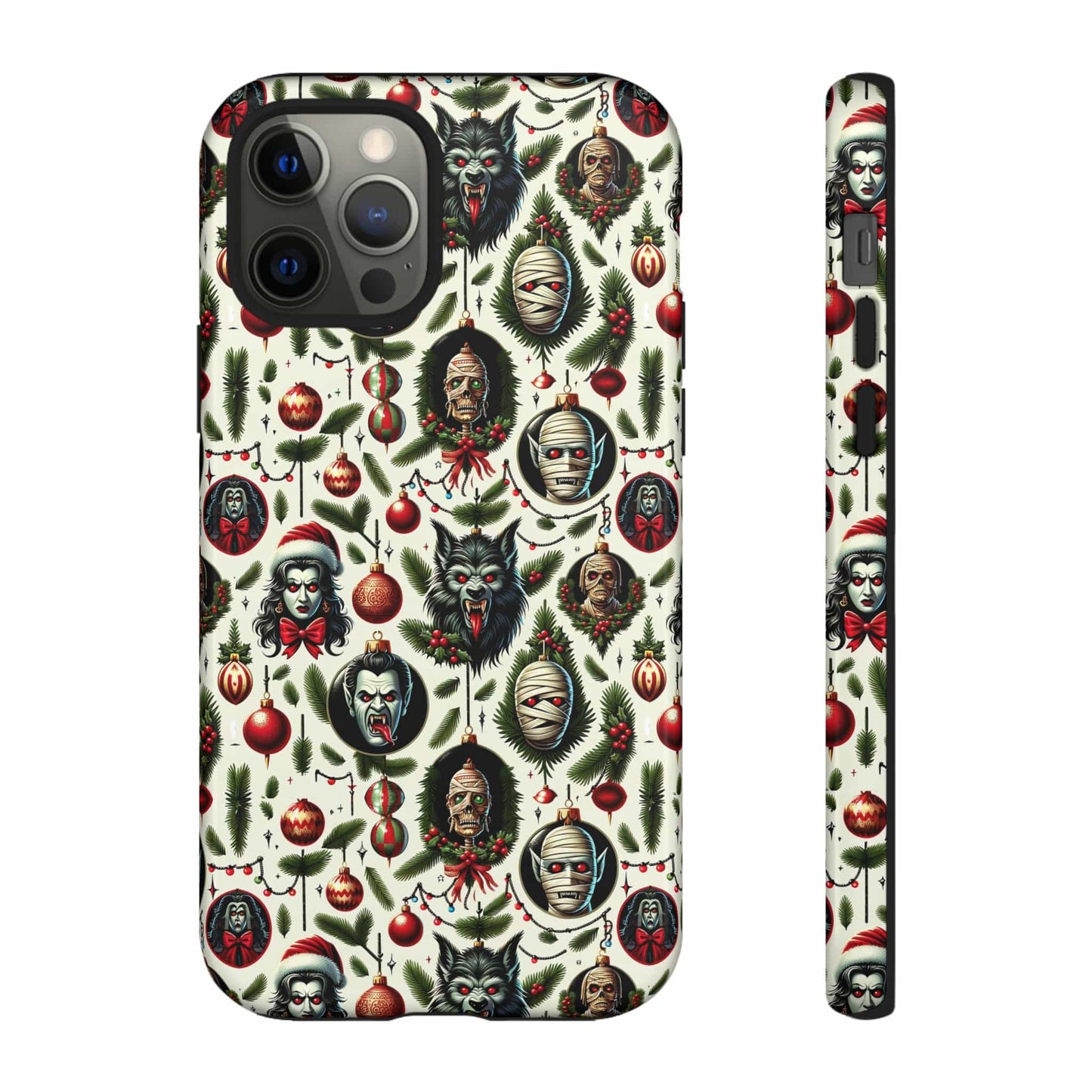Horror Ornaments Impact Resistant Phone Case