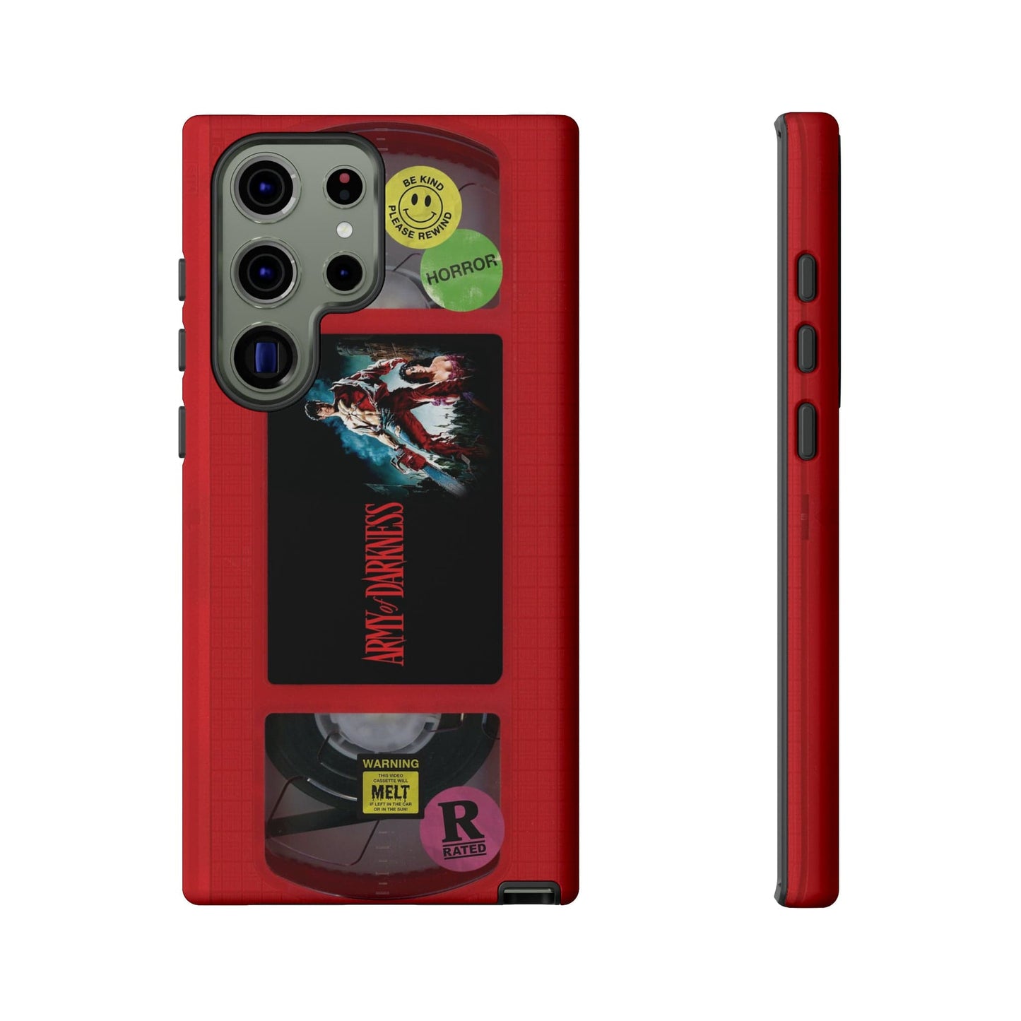 Army of Darkness Red Edition VHS Phone Case