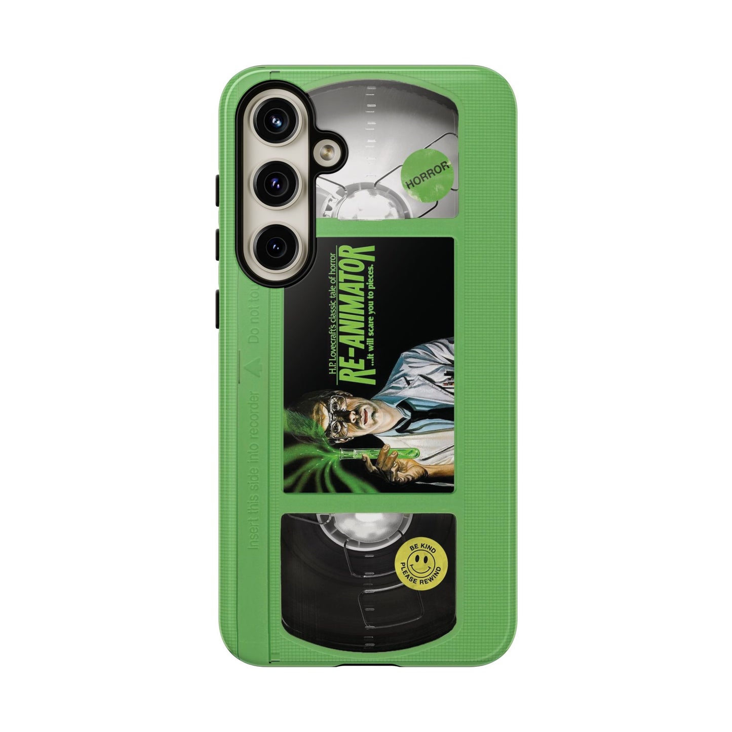 Reanimator Limited Edition Green Impact Resistant VHS Phone Case