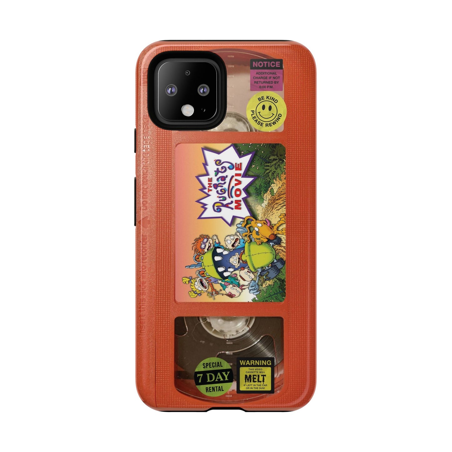 Rugrats Orange Edition VHS Phone Case