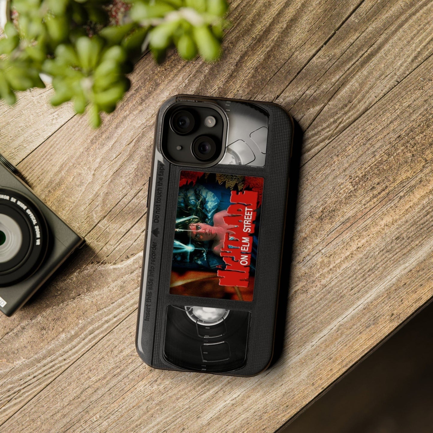 Nightmare MagSafe Impact Resistant VHS Phone Case