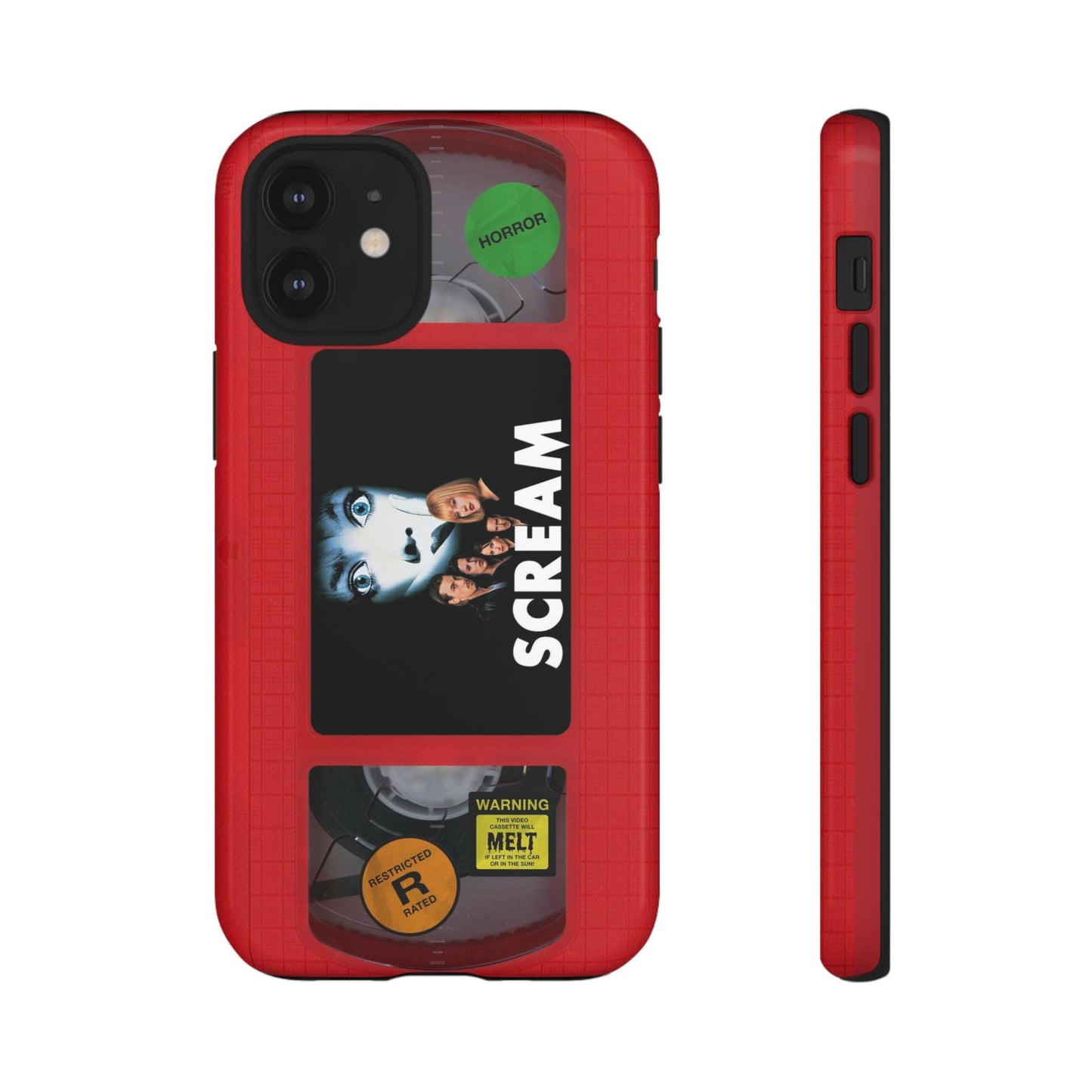 Scream Red Limited Edition Impact Resistant VHS Phone Case