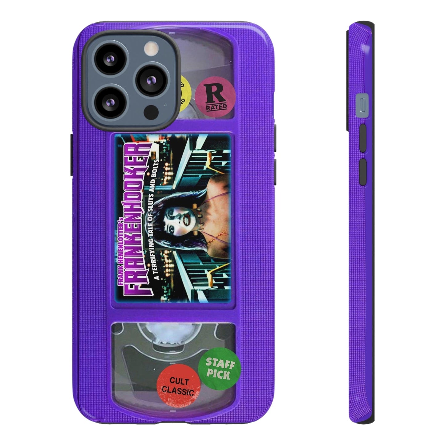 Frankenhooker Purple Edition Impact Resistant VHS Phone Case