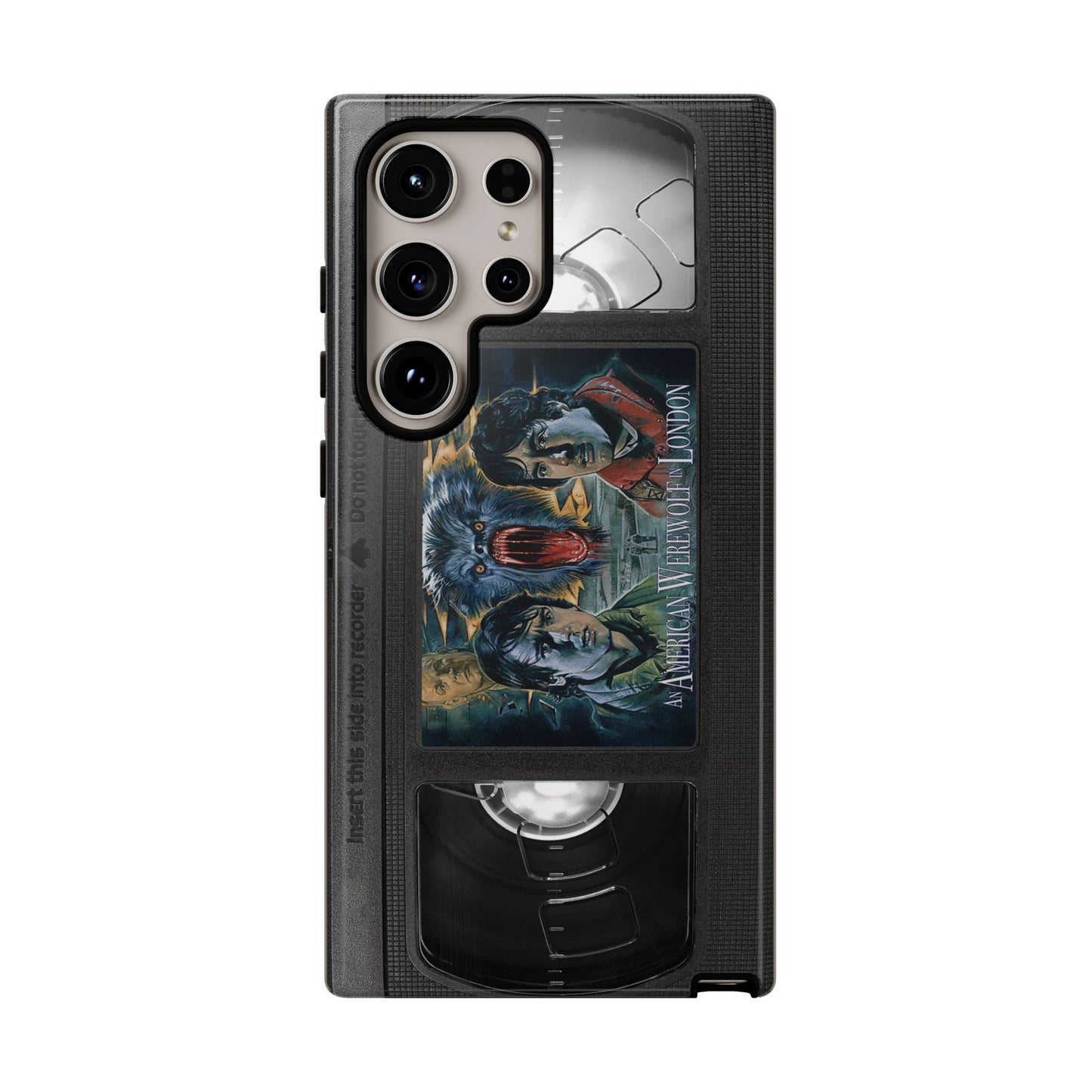 Am Werewolf Impact Resistant VHS Phone Case