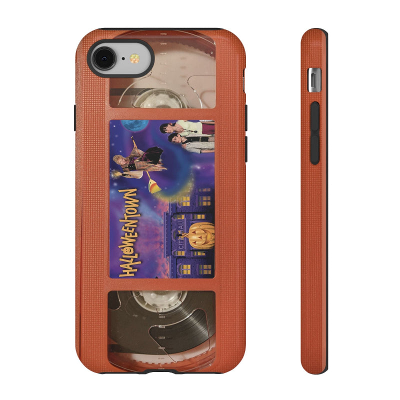 Halloween Town Orange Impact Resistant Phone Case