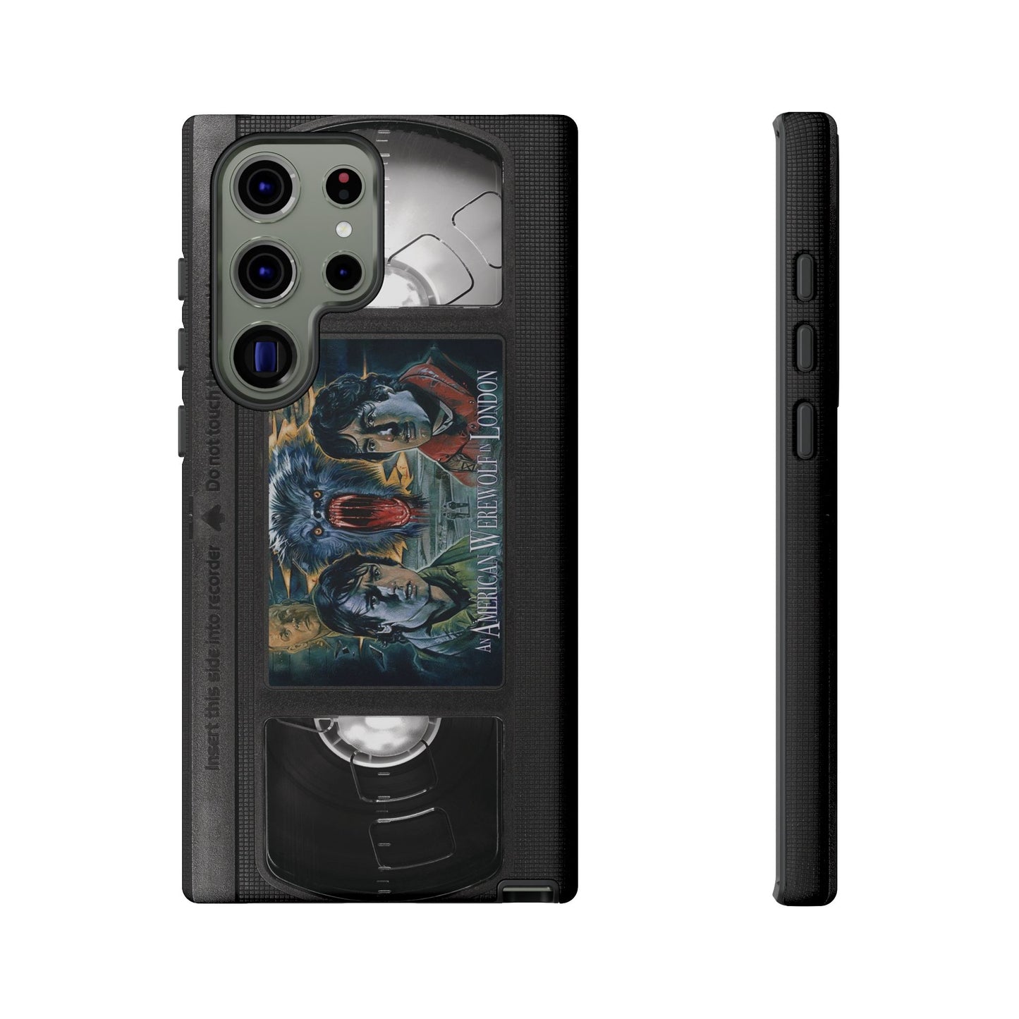 Am Werewolf Impact Resistant VHS Phone Case