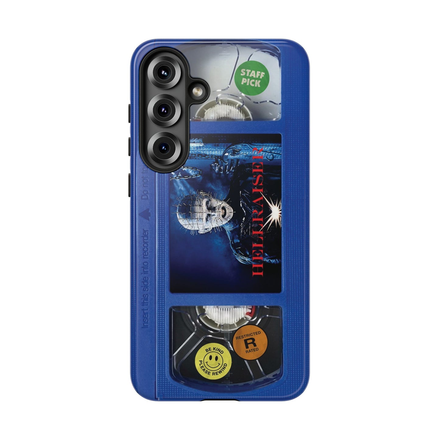 Hellraiser Blue Limited Edition Impact Resistant VHS Phone Case