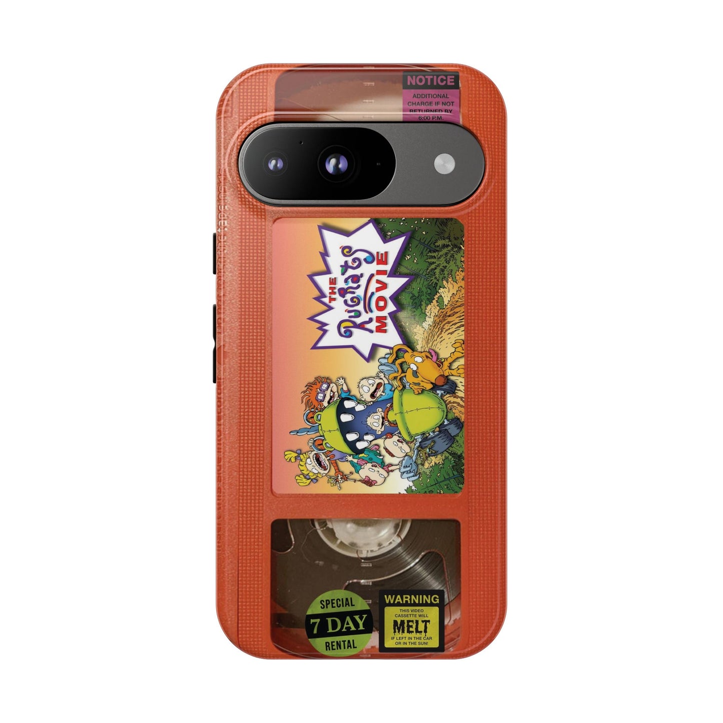 Rugrats Orange Edition VHS Phone Case