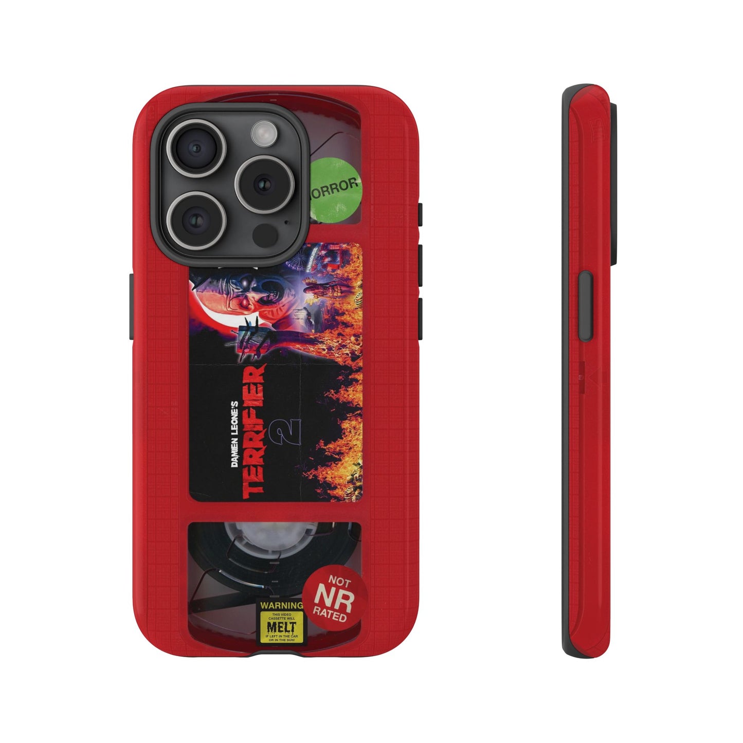 Art 2 Red Edition Impact Resistant VHS Phone Case
