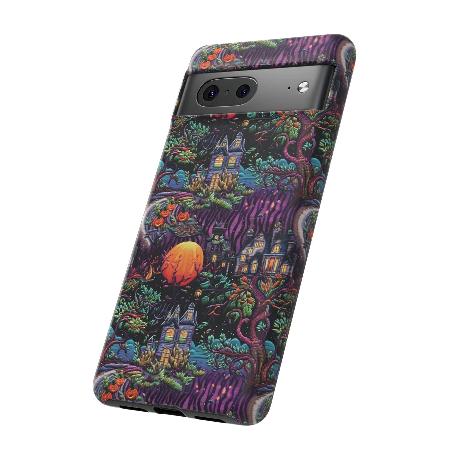 Spooky House Impact Resistant Phone Case