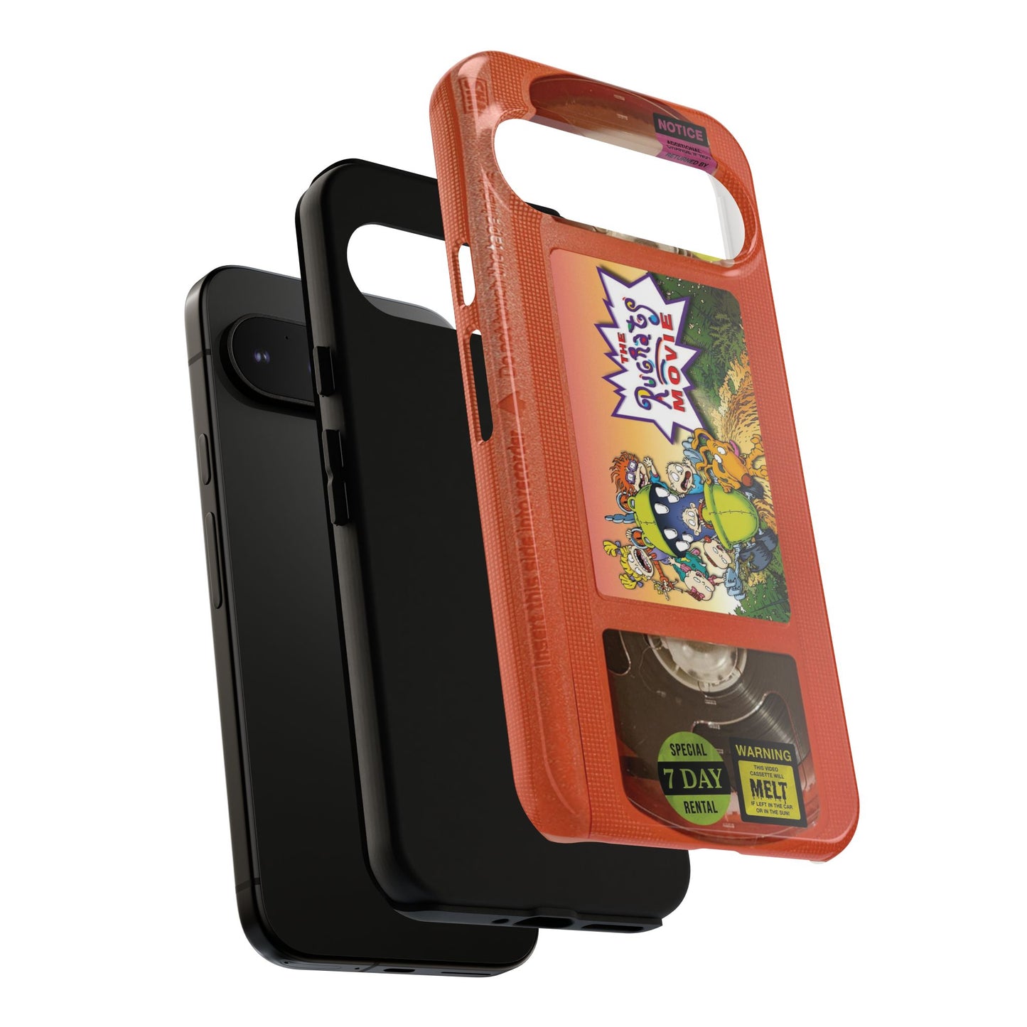 Rugrats Orange Edition VHS Phone Case