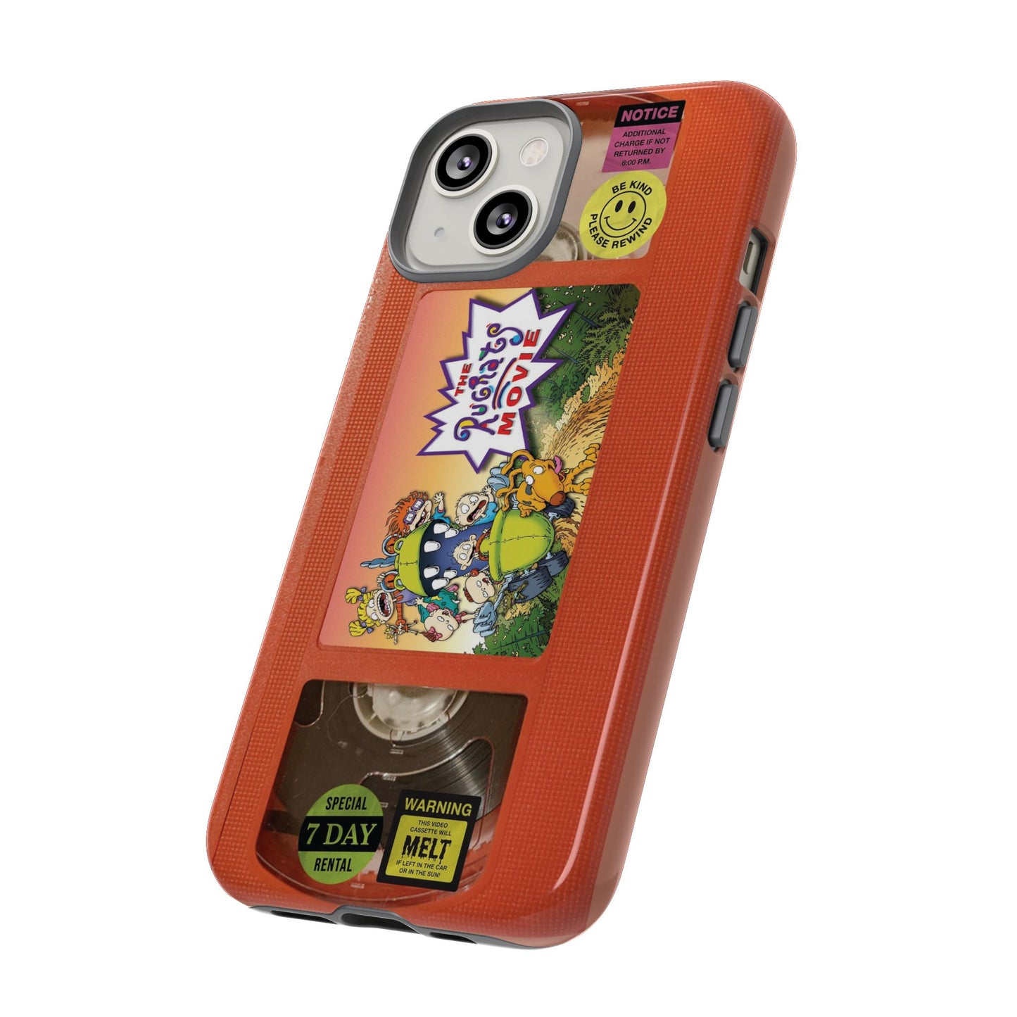 Rugrats Orange Edition VHS Phone Case