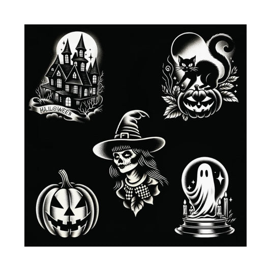 Spooky Flash Matte Poster Print