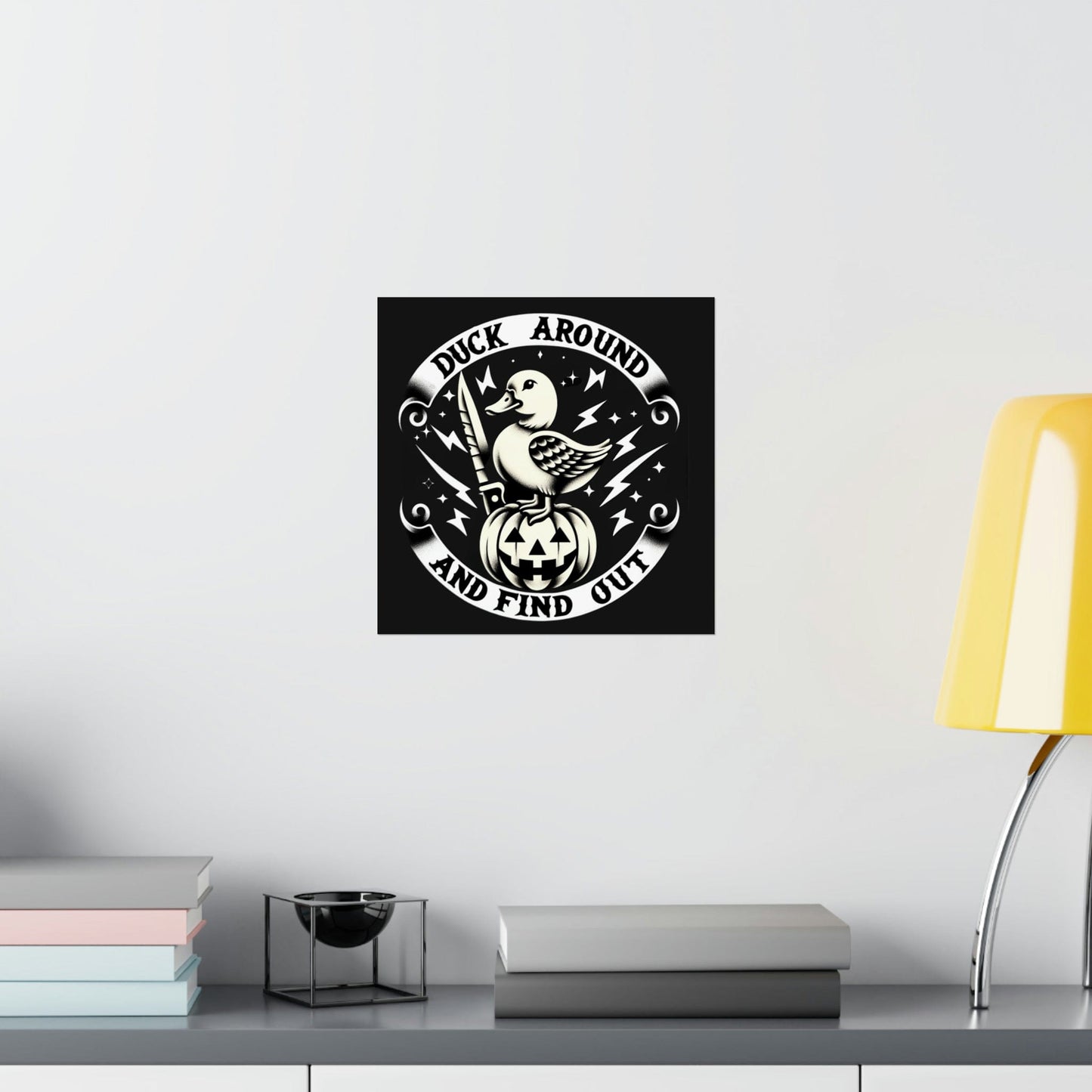 Duck Around Matte Poster Print