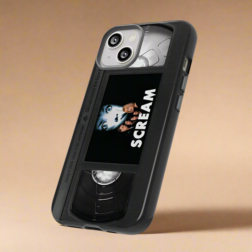 Scream VHS Impact Resistant iPhone Case