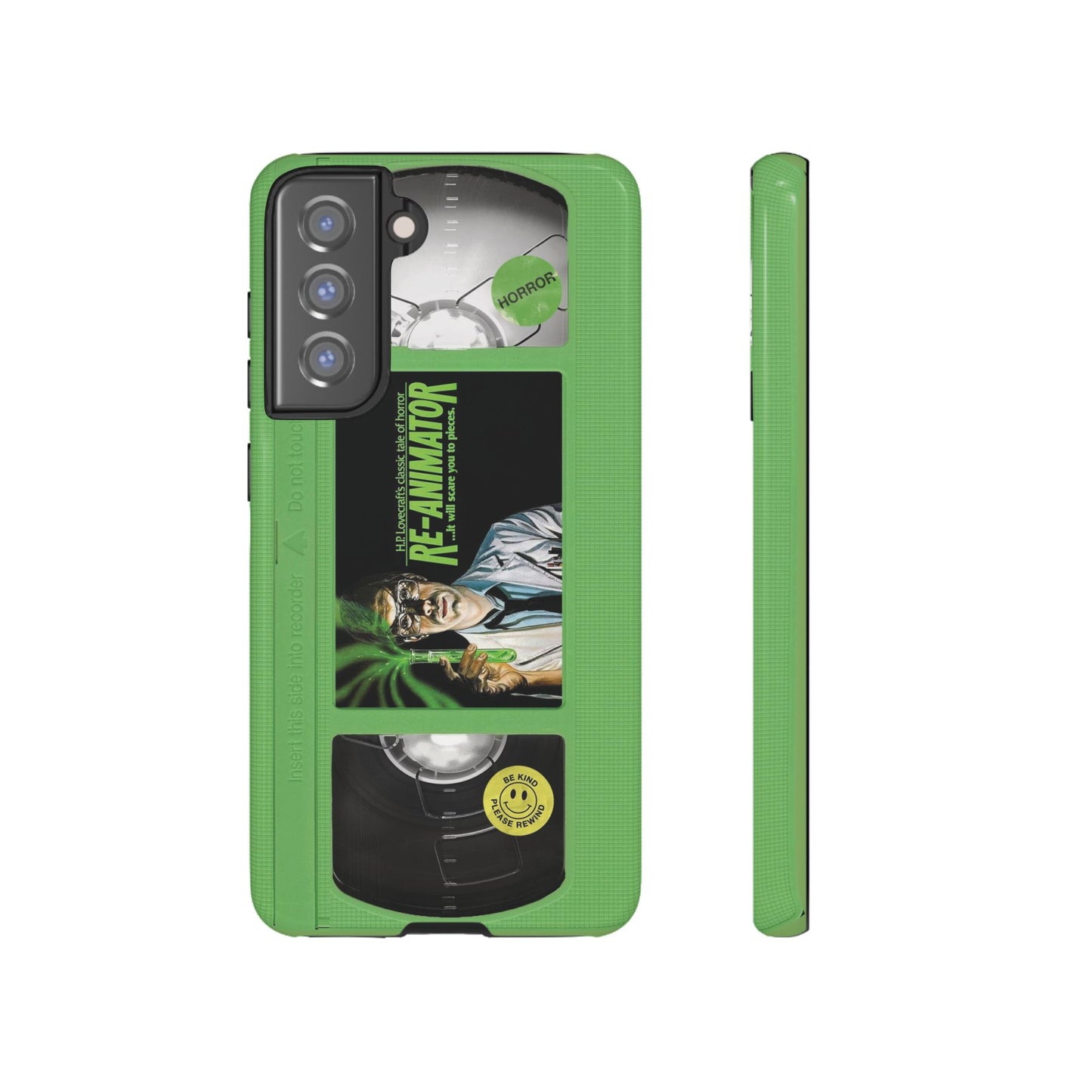 Reanimator Limited Edition Green Impact Resistant VHS Phone Case