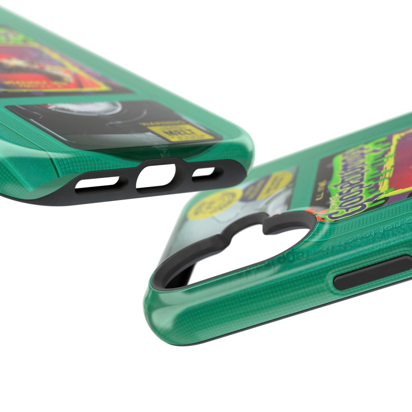 Green Goosebumps MagSafe VHS Phone Case