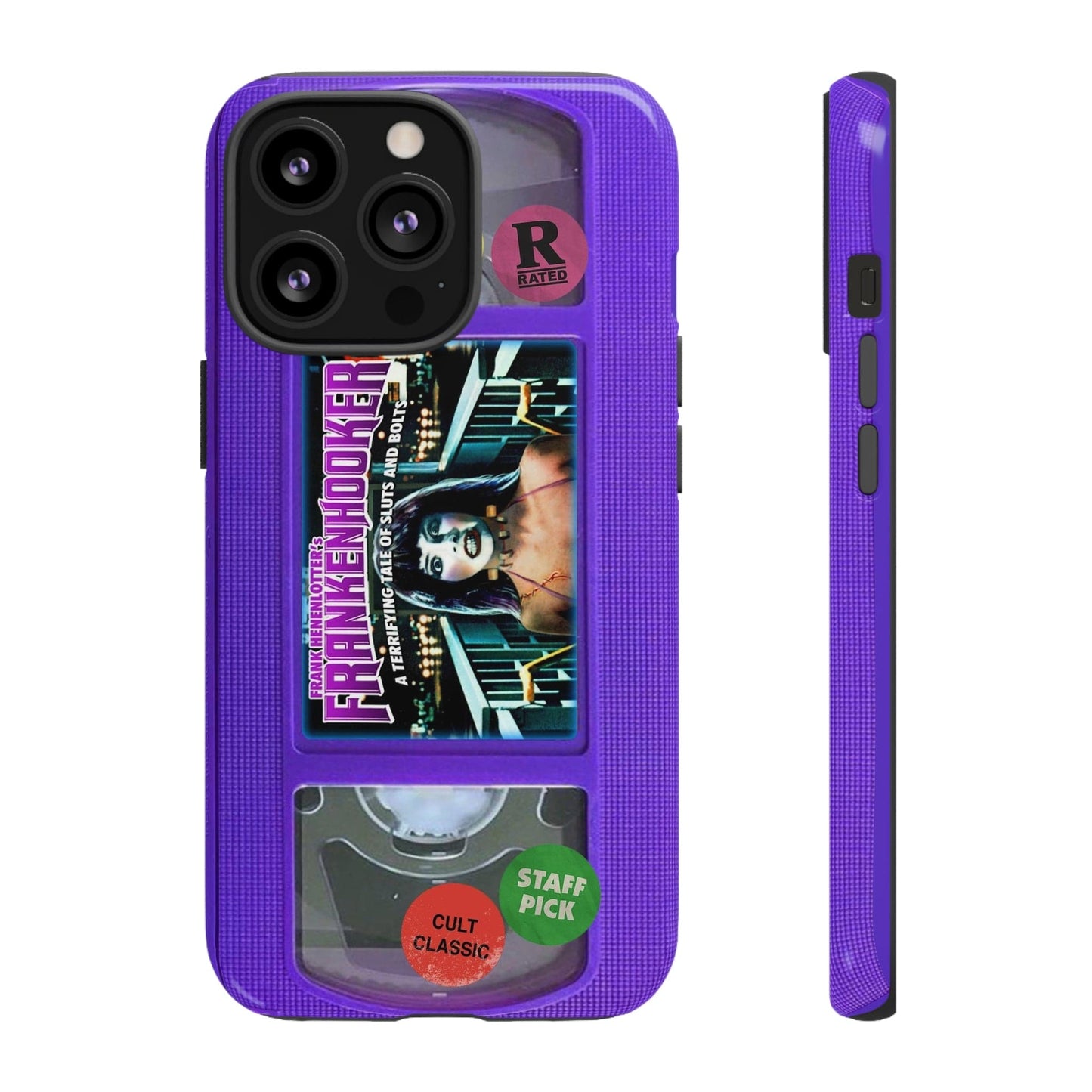 Frankenhooker Purple Edition Impact Resistant VHS Phone Case