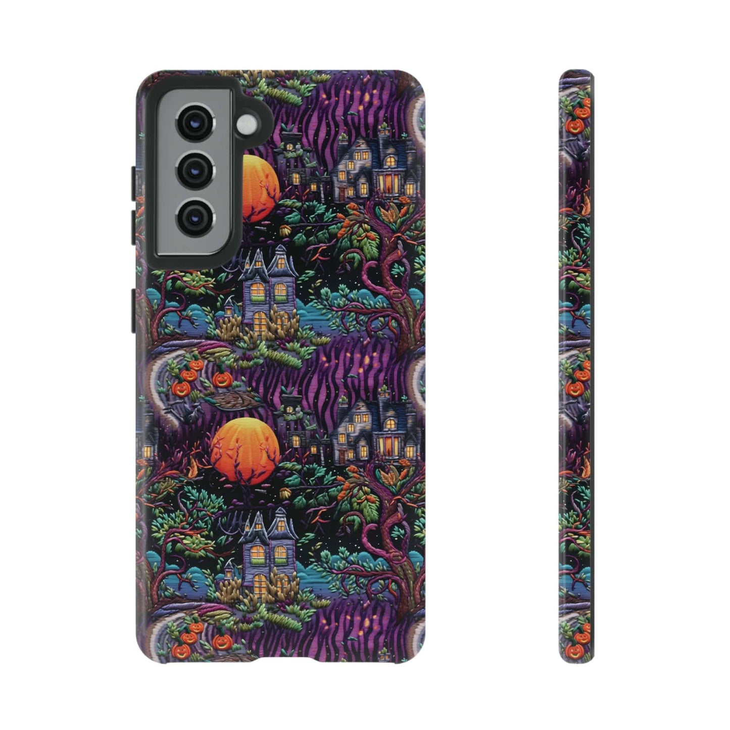 Spooky House Impact Resistant Phone Case
