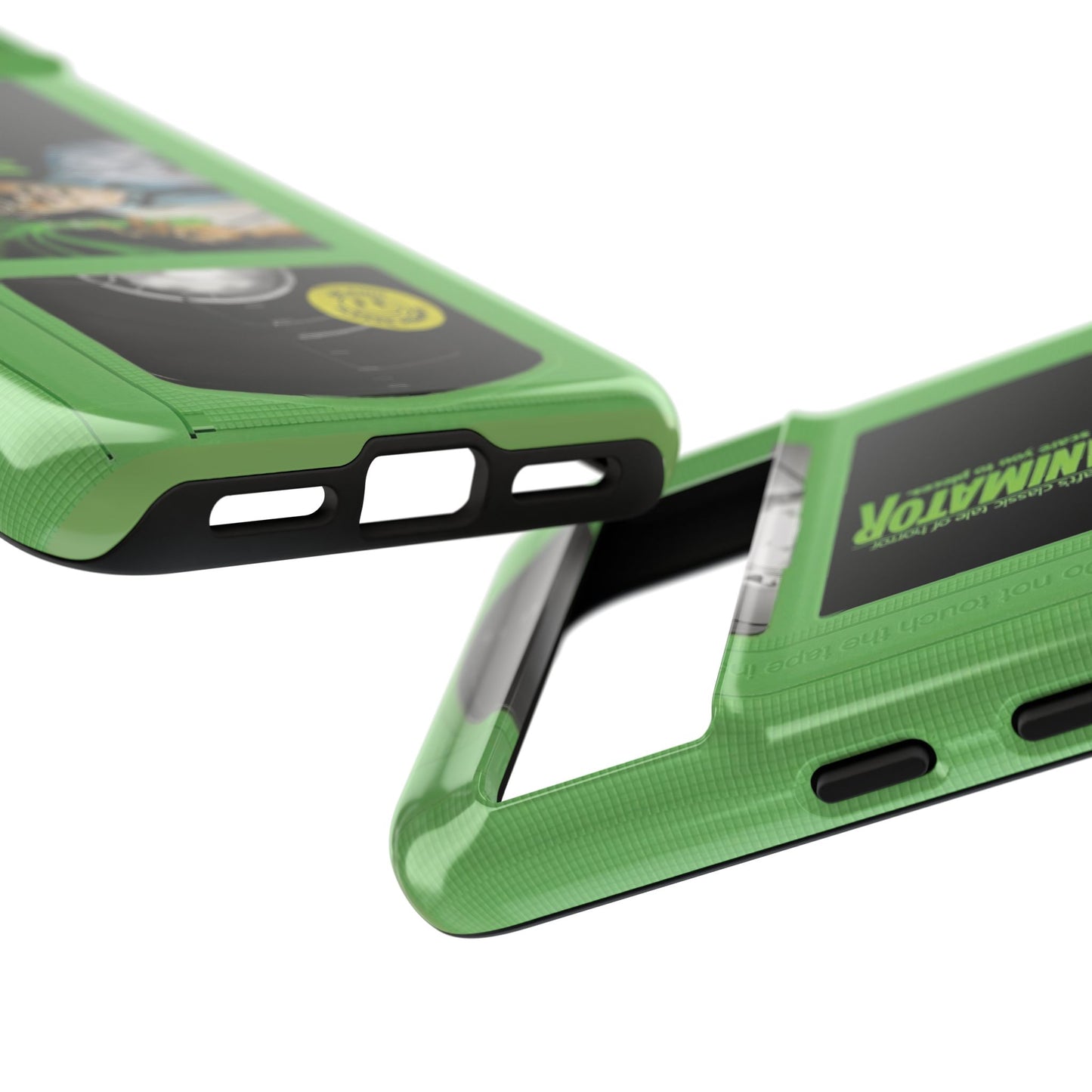 Reanimator Limited Edition Green Impact Resistant VHS Phone Case