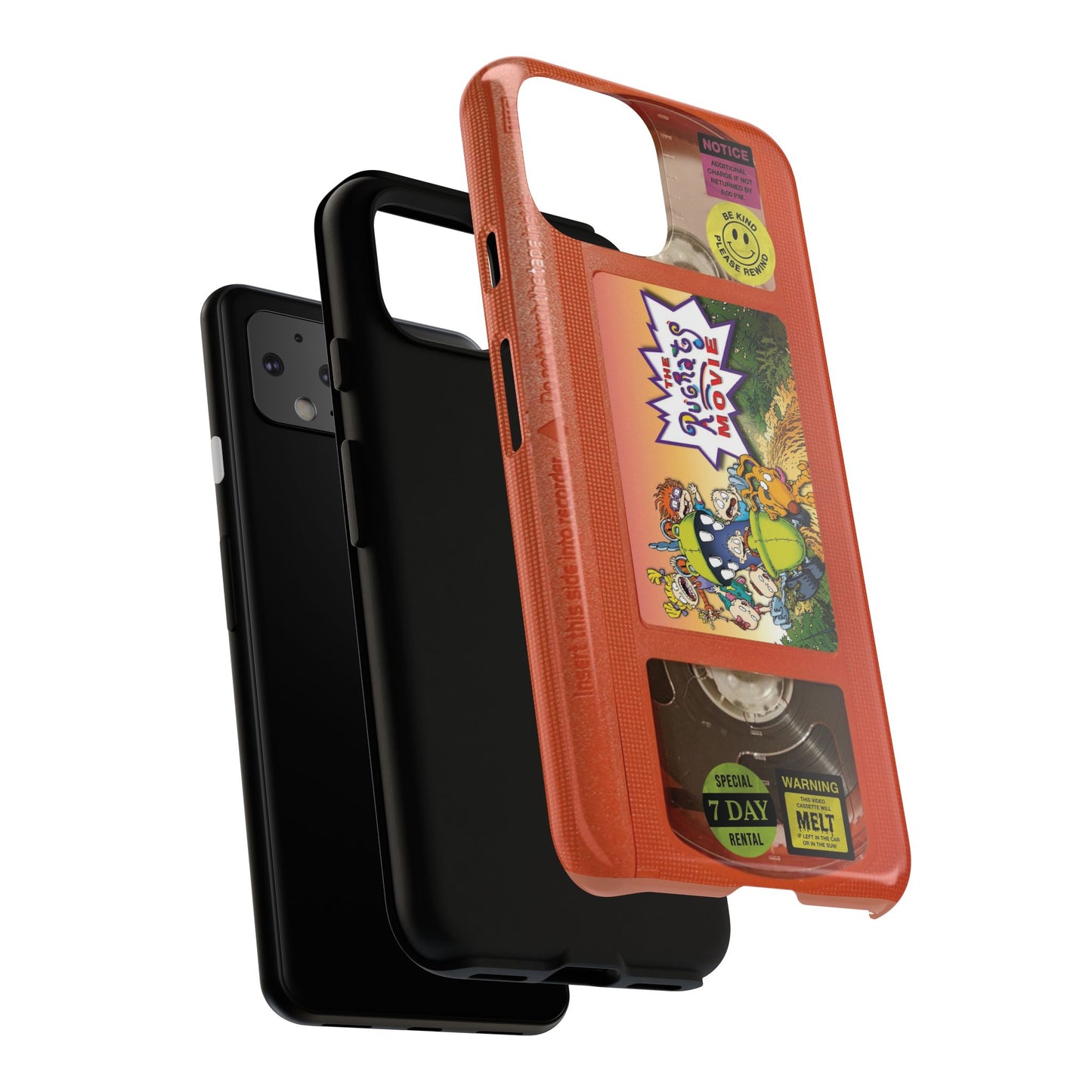 Rugrats Orange Edition VHS Phone Case