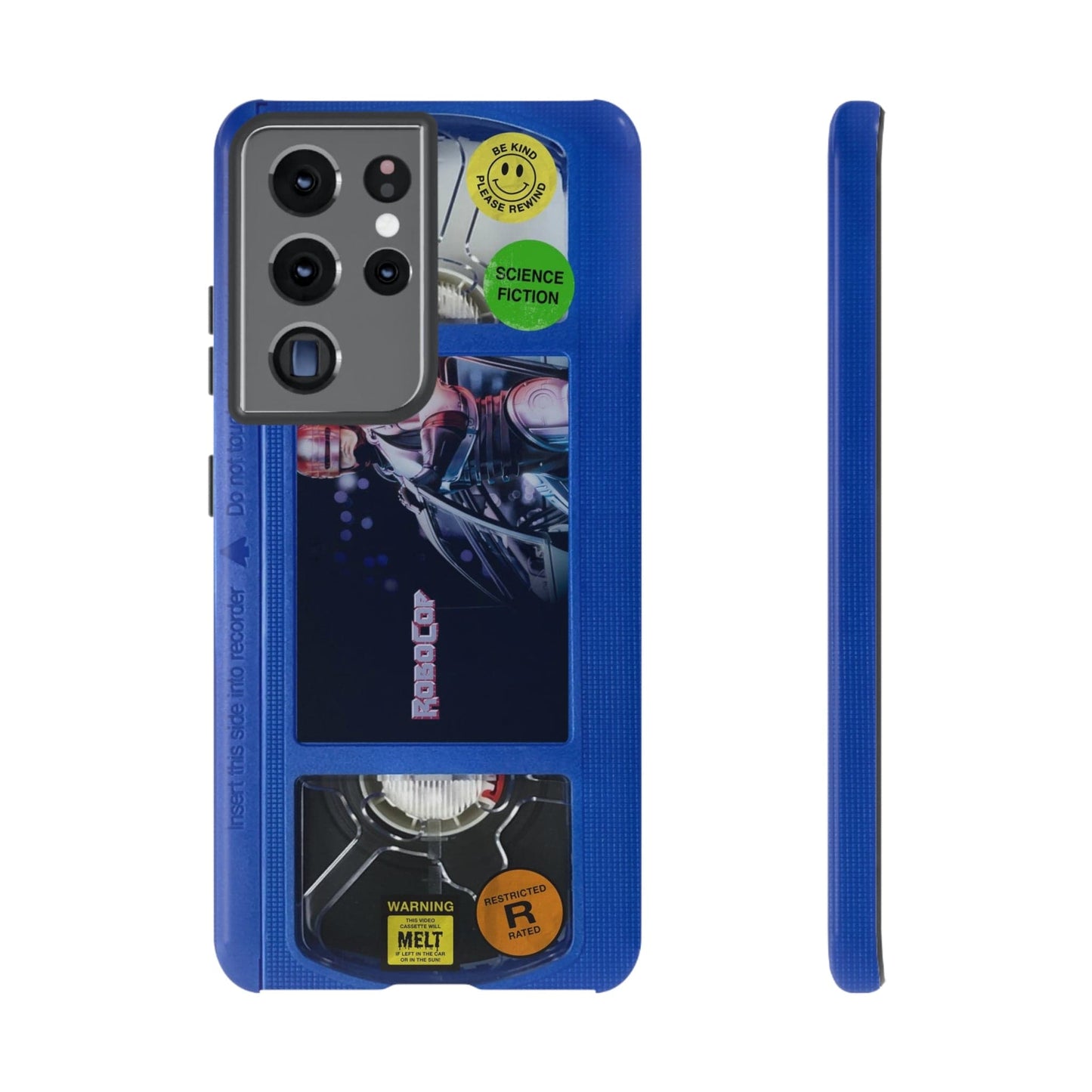 Robo cop Blue Edition VHS Phone Case