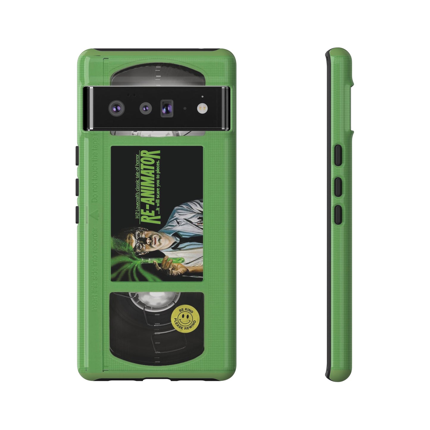 Reanimator Limited Edition Green Impact Resistant VHS Phone Case