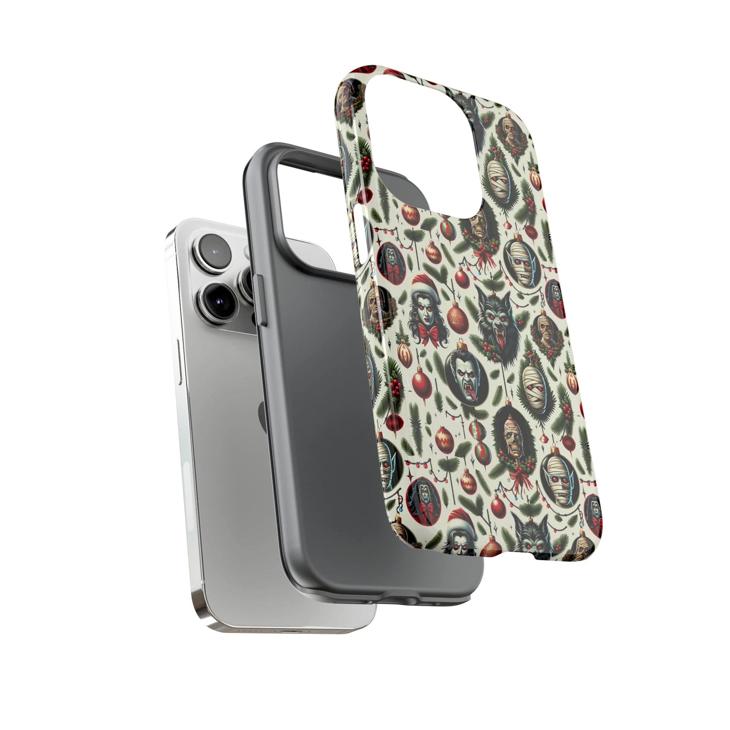 Horror Ornaments Impact Resistant Phone Case