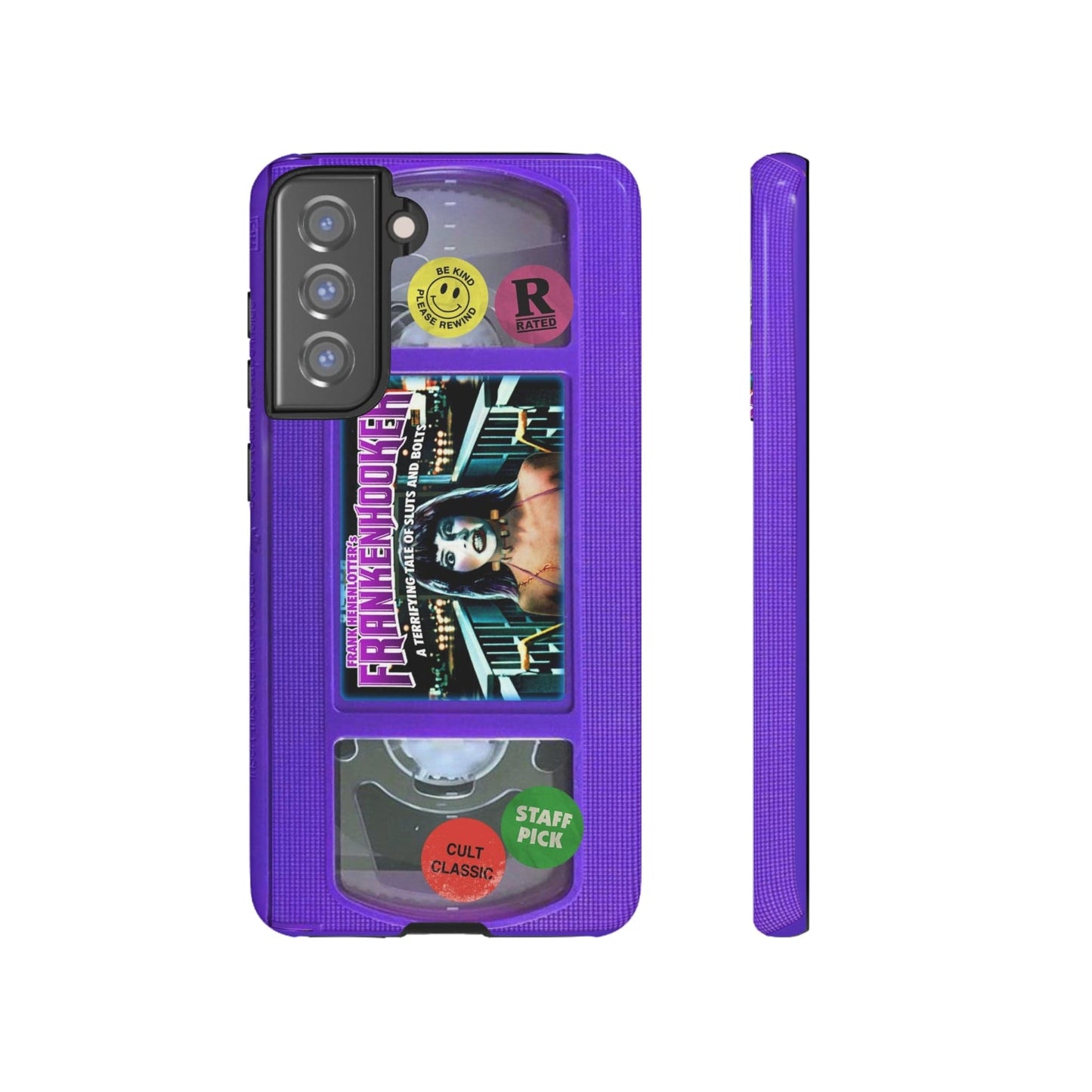Frankenhooker Purple Edition Impact Resistant VHS Phone Case