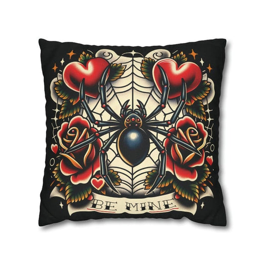 Be Mine Spider Pillow Case
