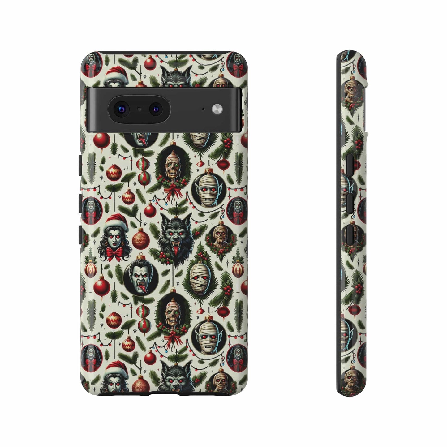 Horror Ornaments Impact Resistant Phone Case
