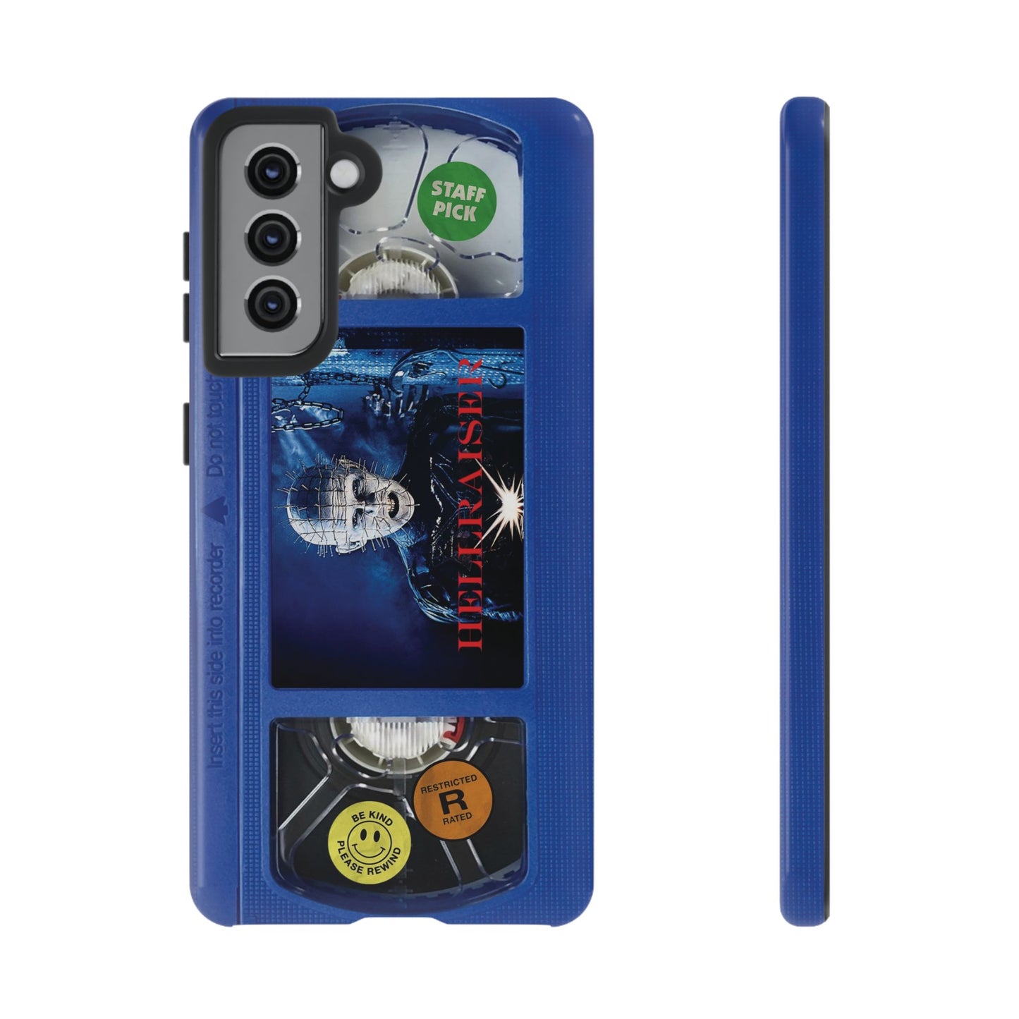 Hellraiser Blue Limited Edition Impact Resistant VHS Phone Case