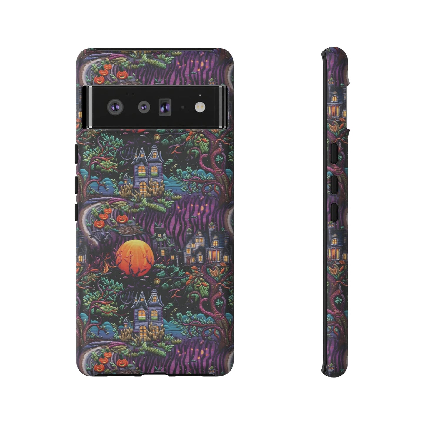 Spooky House Impact Resistant Phone Case