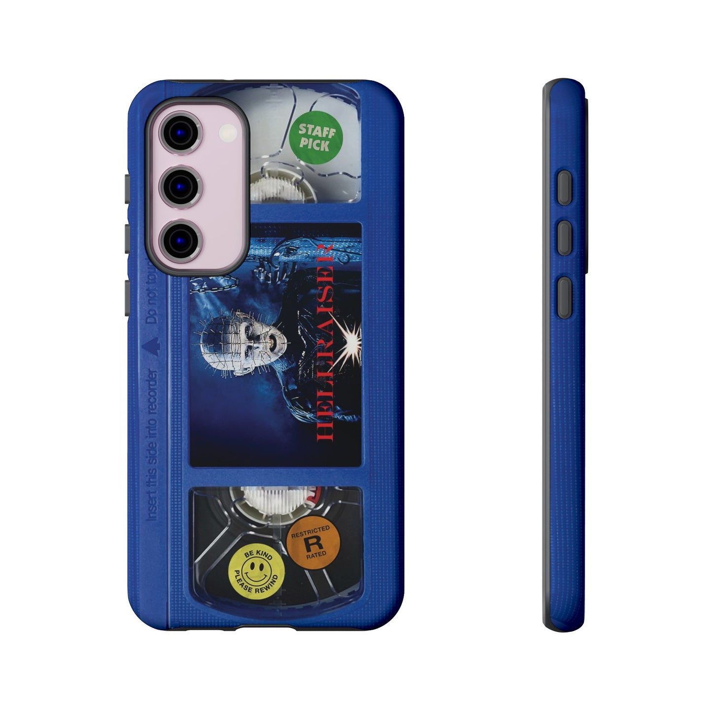 Hellraiser Blue Limited Edition Impact Resistant VHS Phone Case