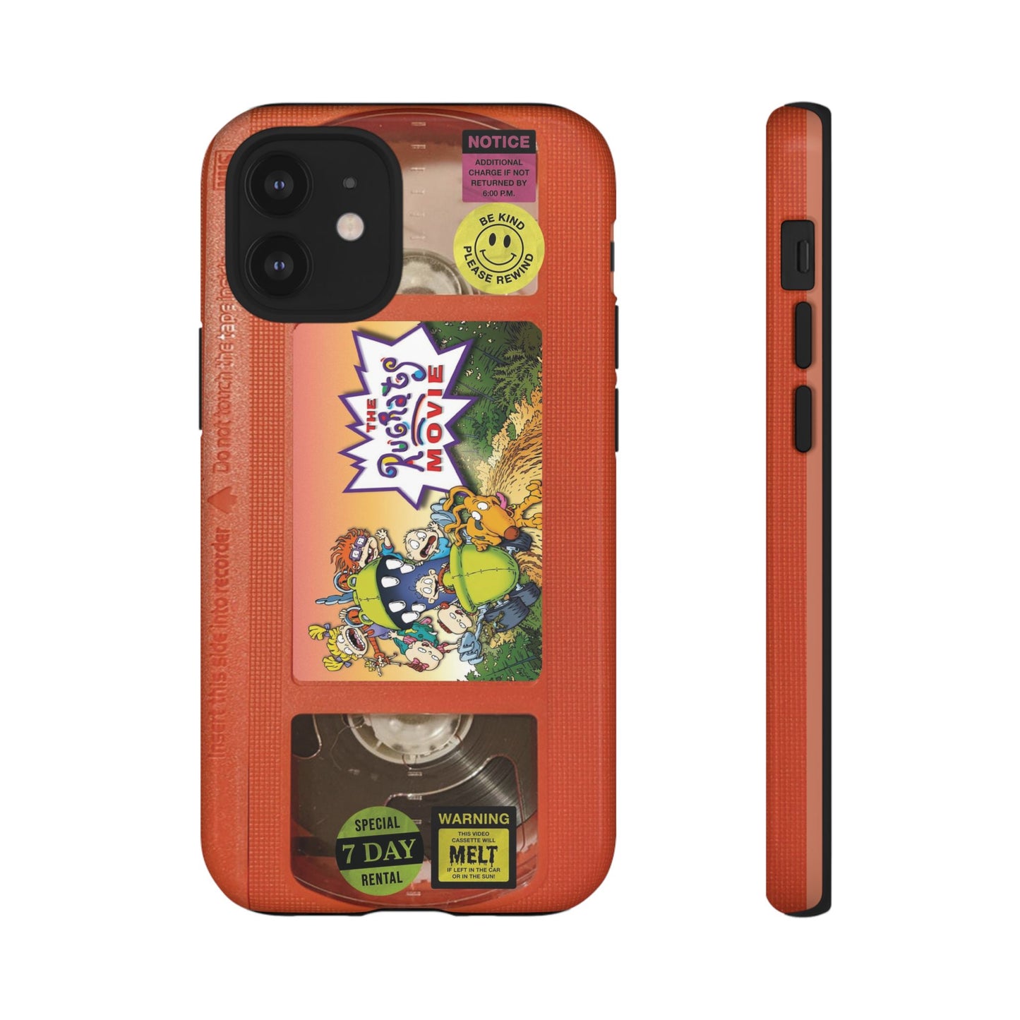 Rugrats Orange Edition VHS Phone Case