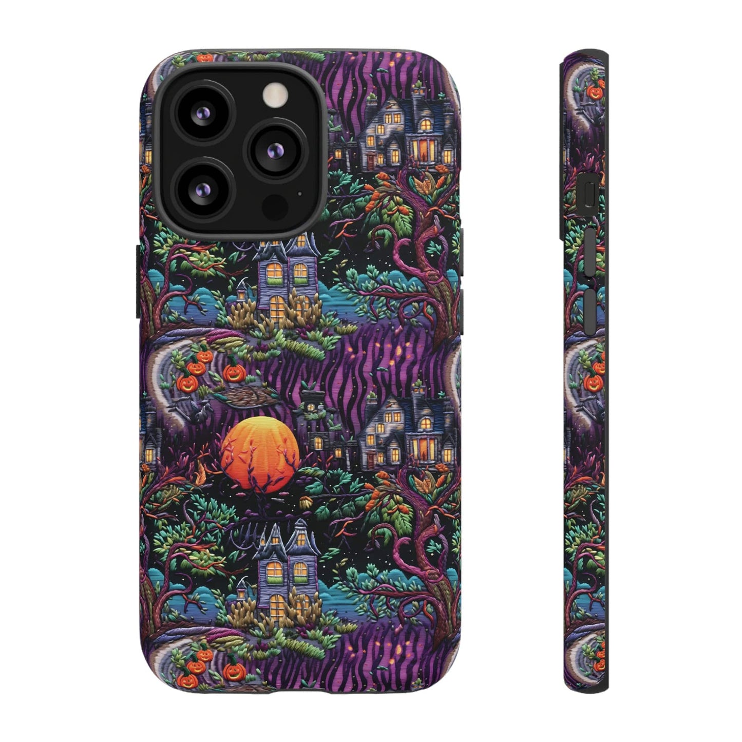 Spooky House Impact Resistant Phone Case