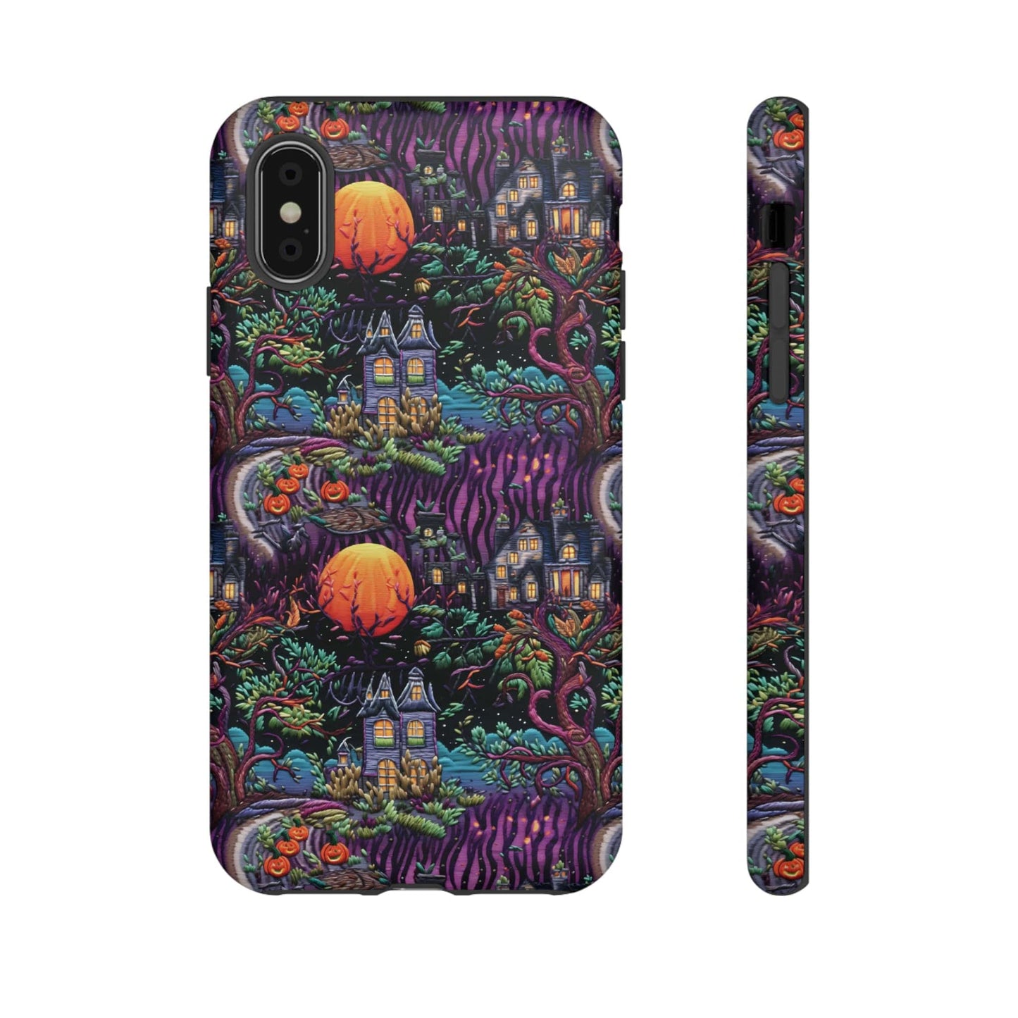 Spooky House Impact Resistant Phone Case
