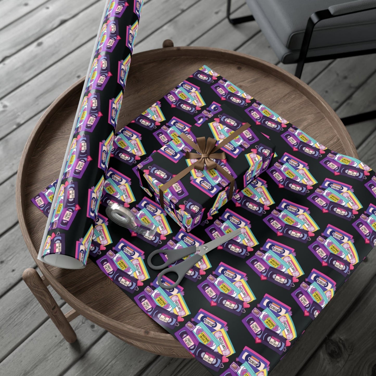 VHS Classics Gift Wrapping Paper