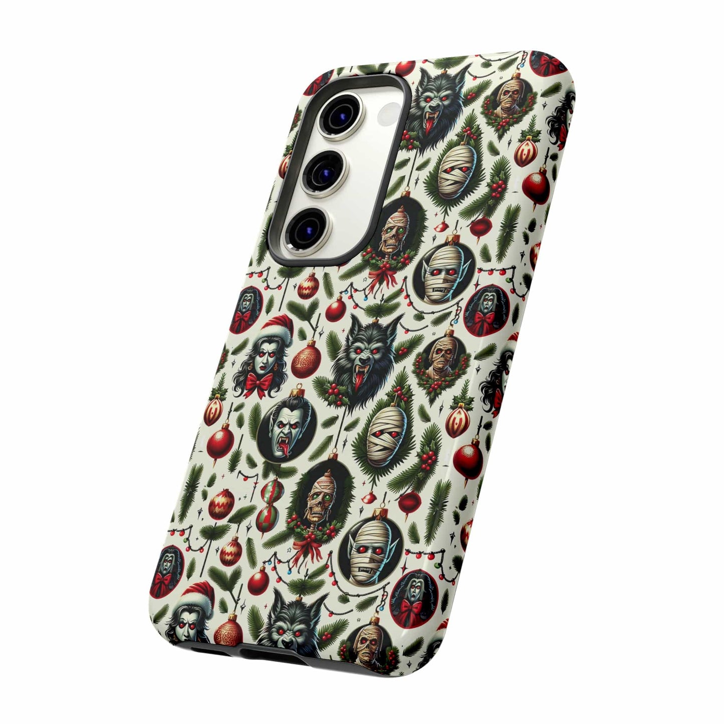 Horror Ornaments Impact Resistant Phone Case