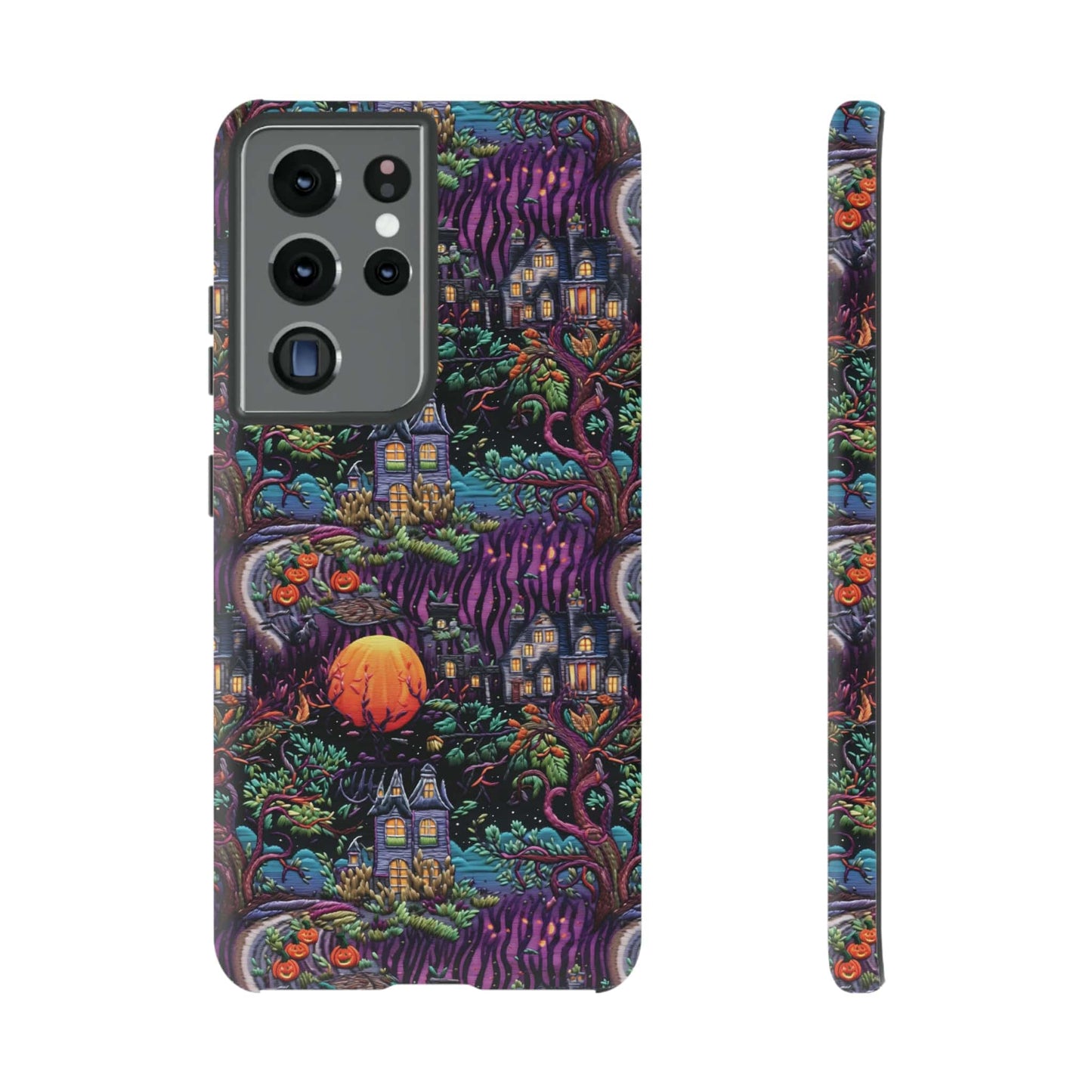 Spooky House Impact Resistant Phone Case