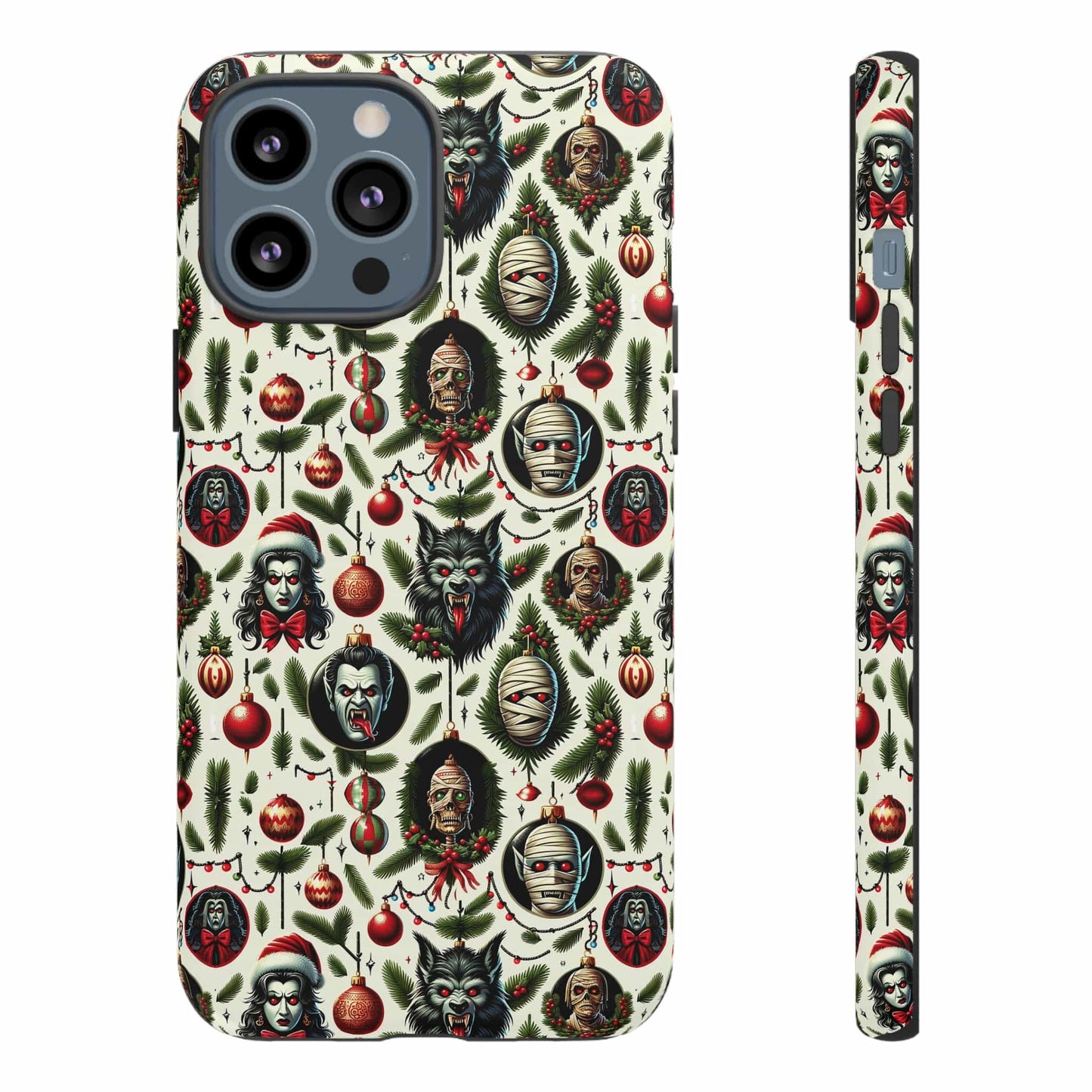 Horror Ornaments Impact Resistant Phone Case