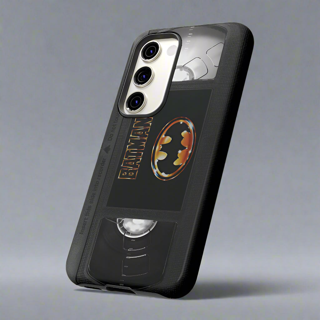 Bat man Impact Resistant VHS Phone Case