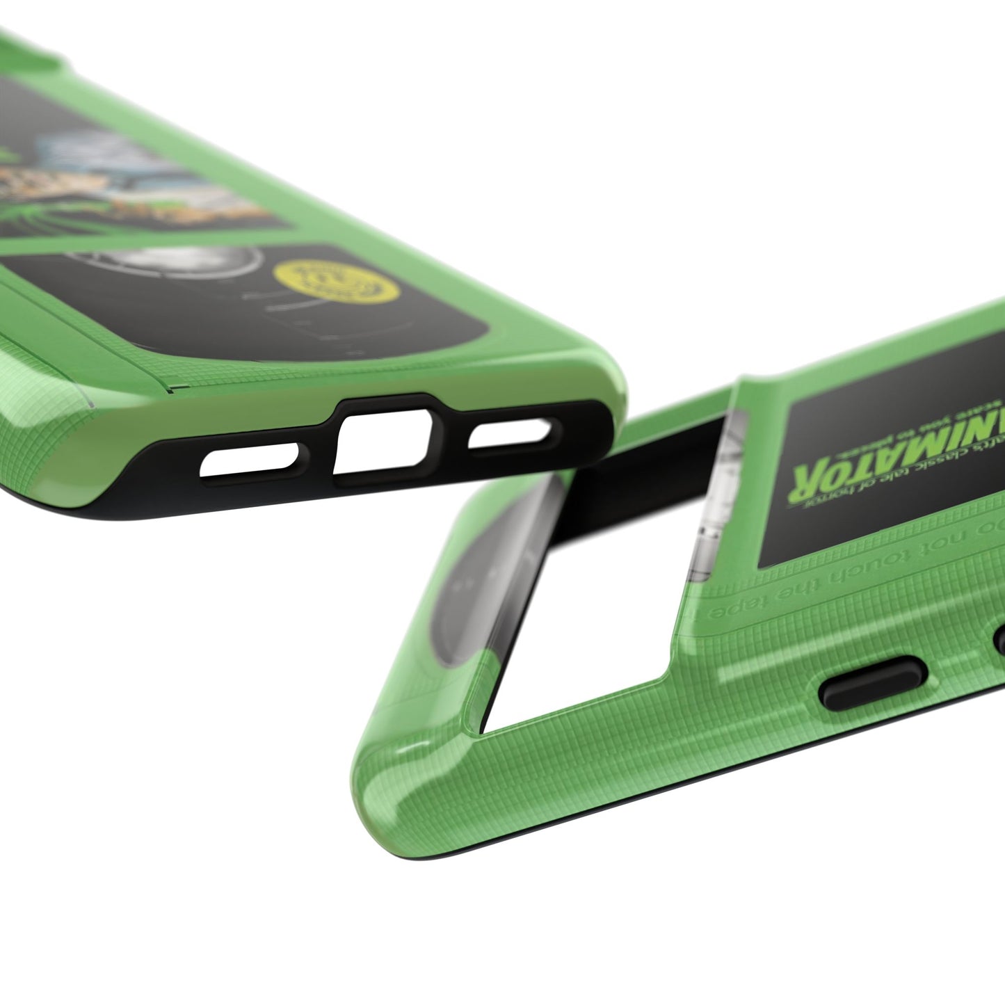Reanimator Limited Edition Green Impact Resistant VHS Phone Case