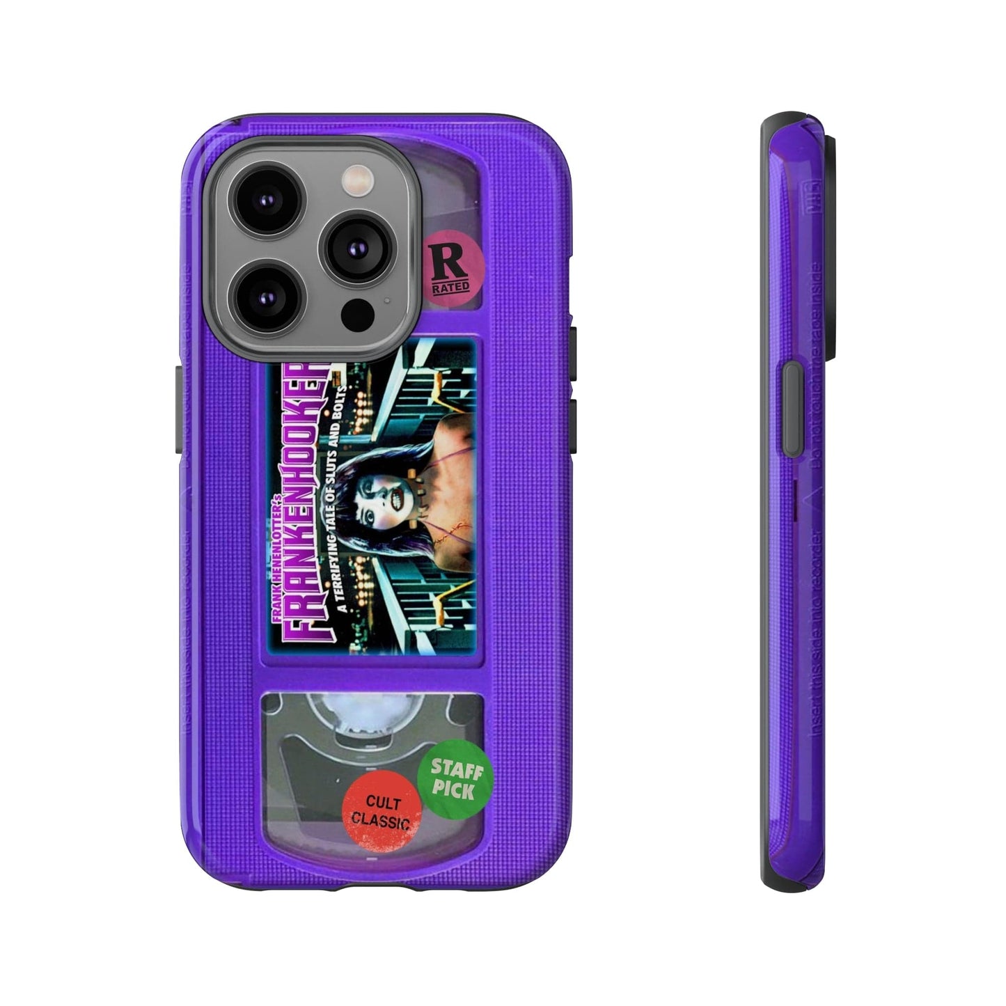 Frankenhooker Purple Edition Impact Resistant VHS Phone Case