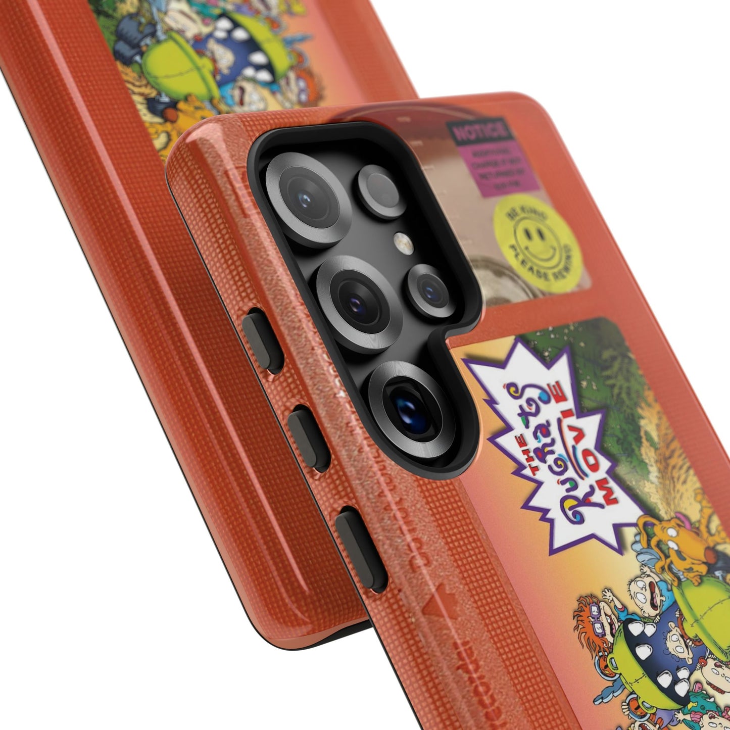 Rugrats Orange Edition VHS Phone Case