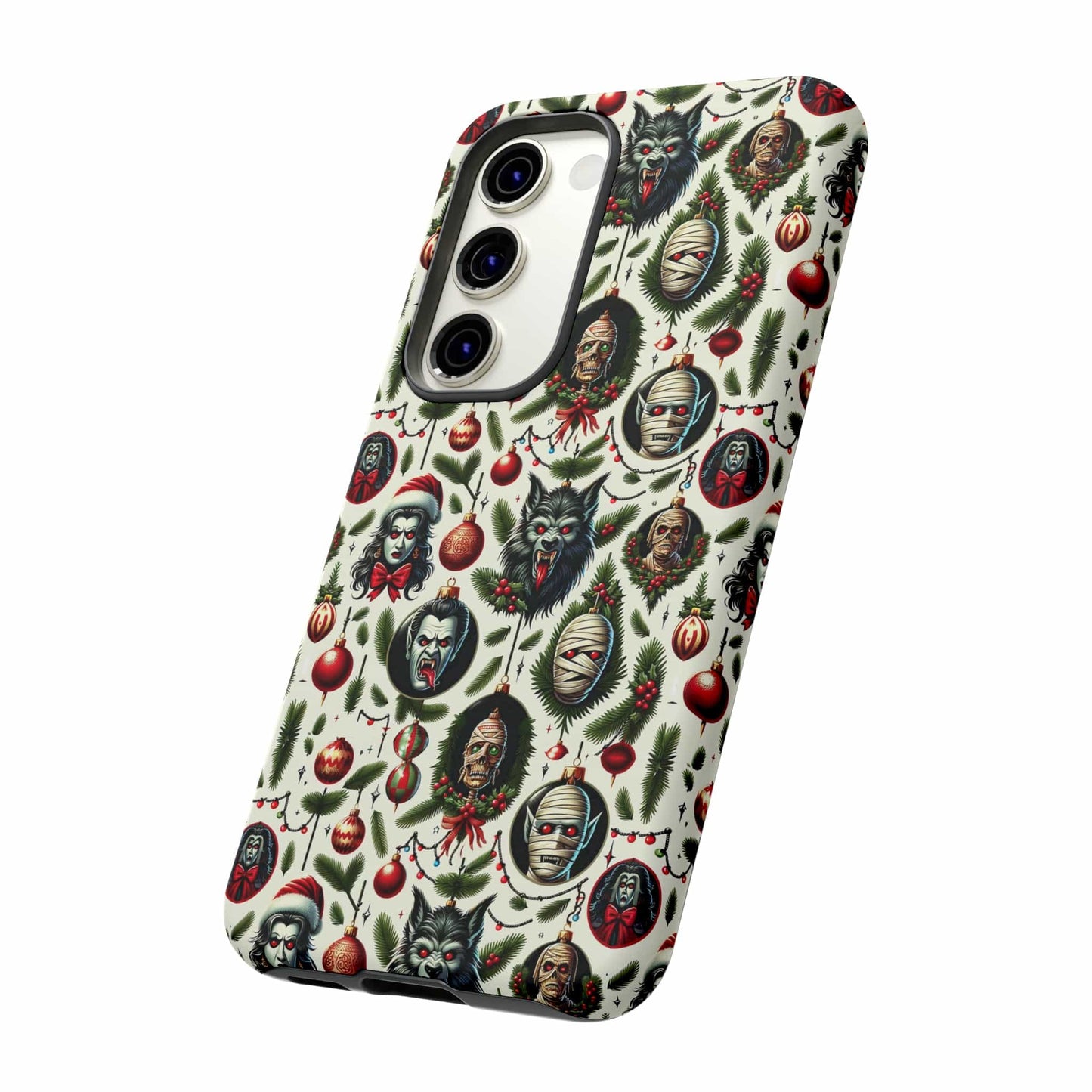 Horror Ornaments Impact Resistant Phone Case
