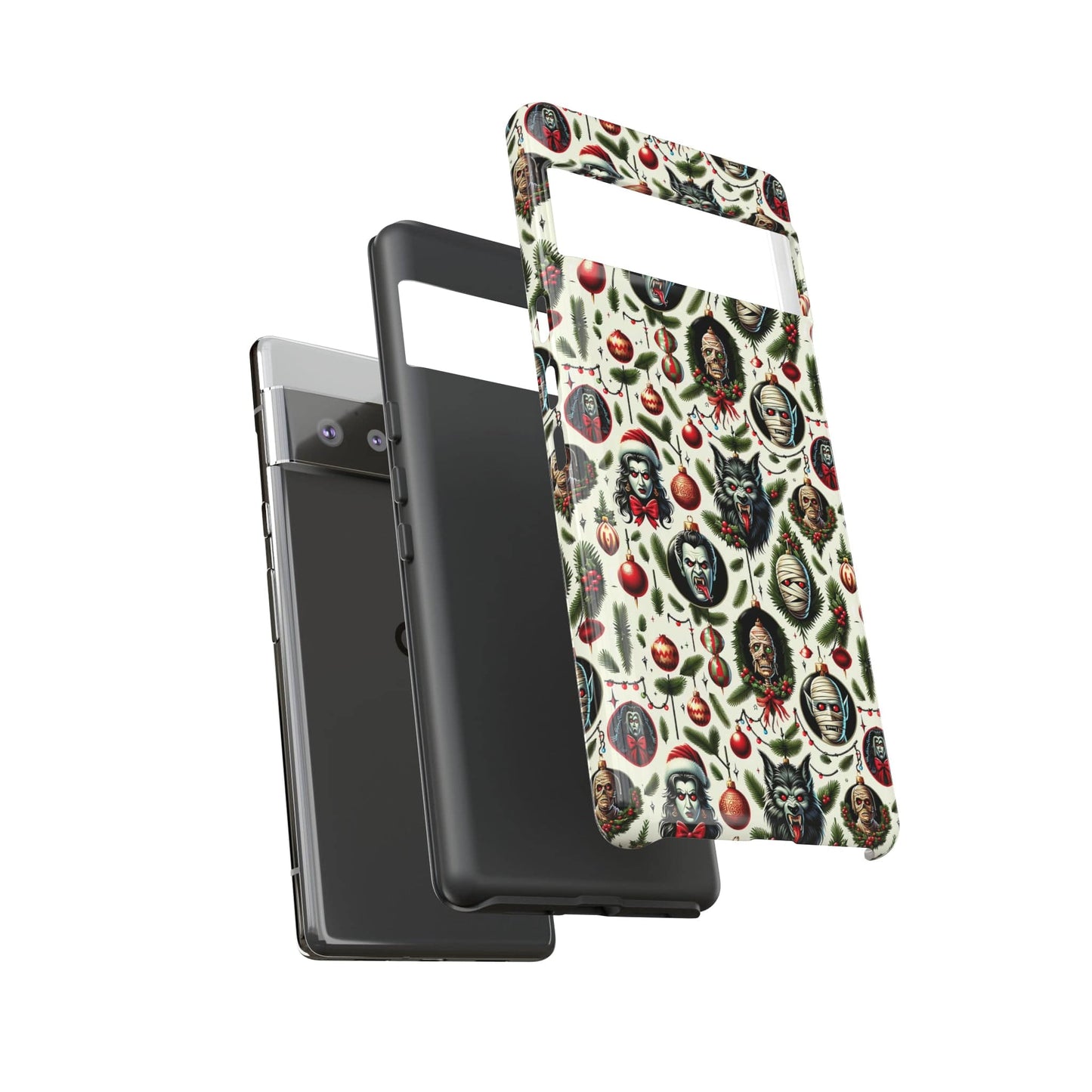 Horror Ornaments Impact Resistant Phone Case